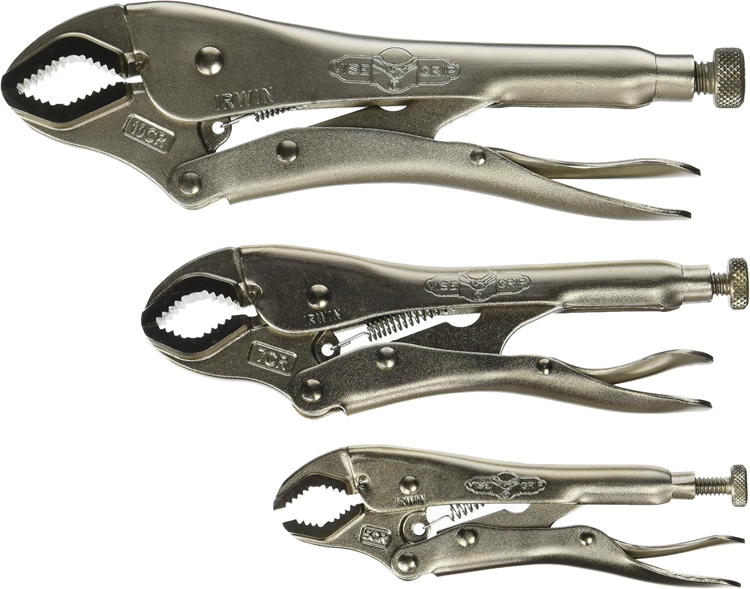 IRWIN Tools VISE-GRIP Locking Pliers Set, Original, 2-Piece in Tray (4935580), Black