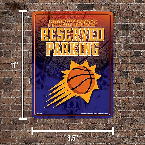 Miniatura 4 de Letrero de metal de baloncesto de la NBA de 8.5 x 11 pulgadas, ideal para cueva de hombre, dormitorio, oficina, decoración del hogar