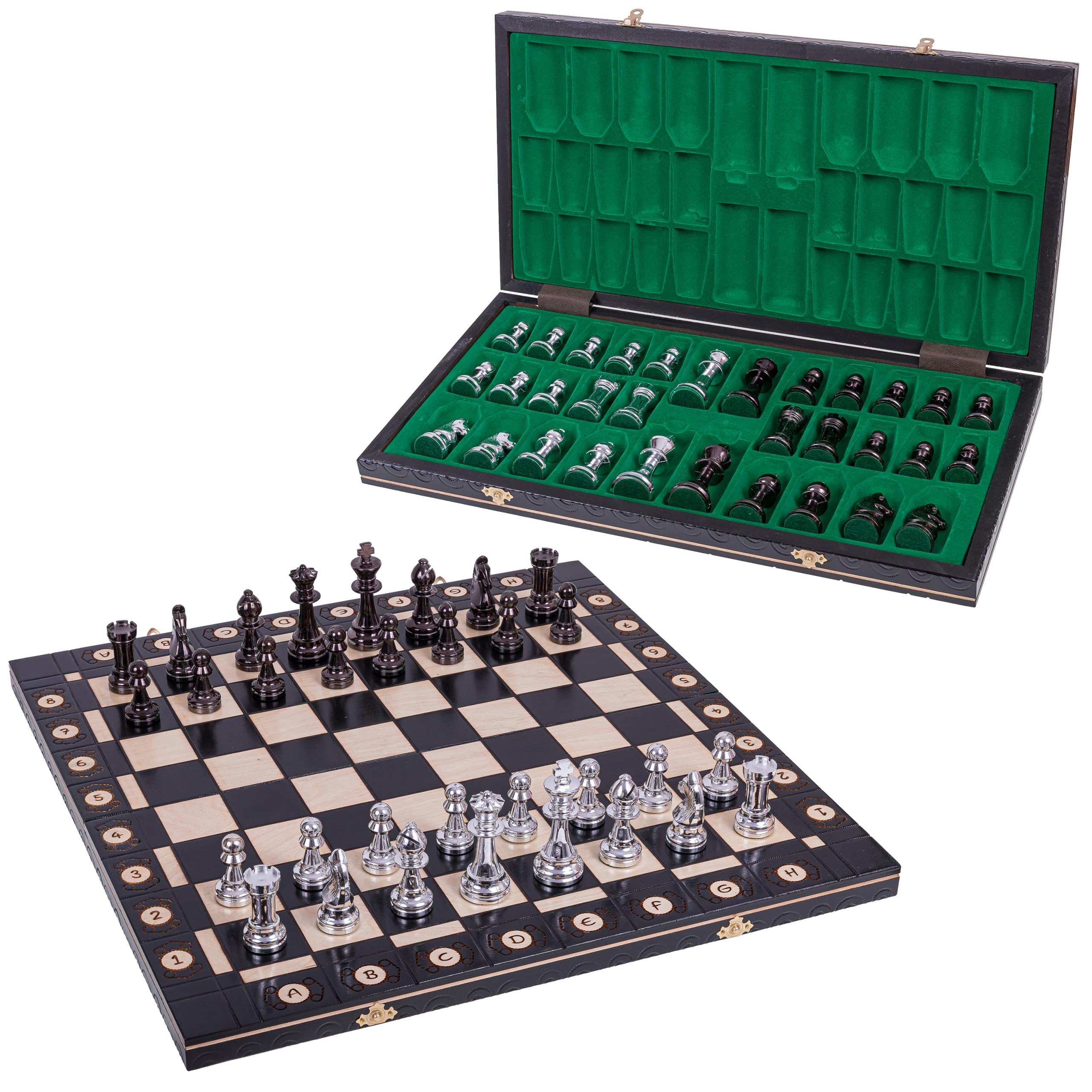 Jeu d'Échec de Tournoi et Échiquier en Bois Pliable – L'échiquier