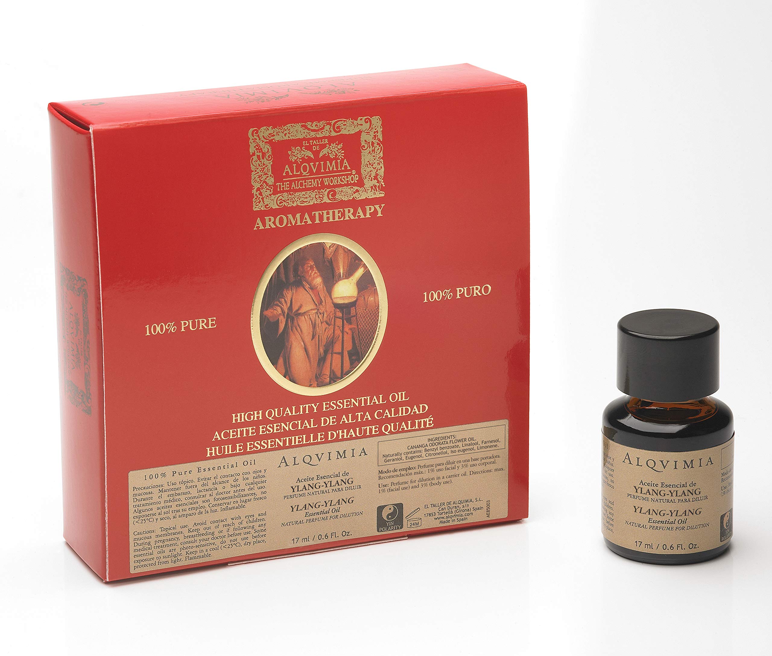 ALQVIMIA Aceite Esencial de Ylang-Ylang 17 ml