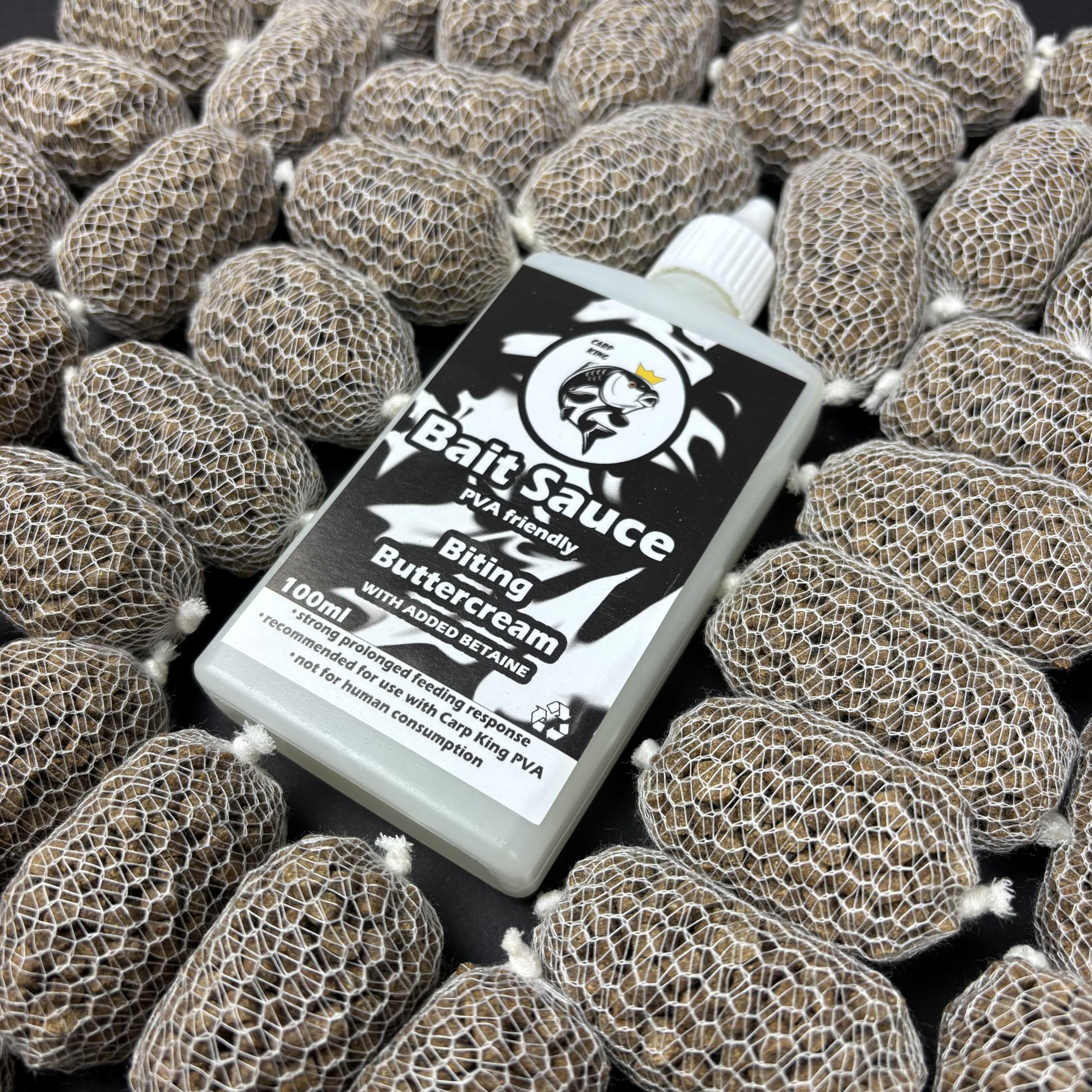 PRE TIED PVA SESSION PACK (BUTTERCREAM BAIT SAUCE)