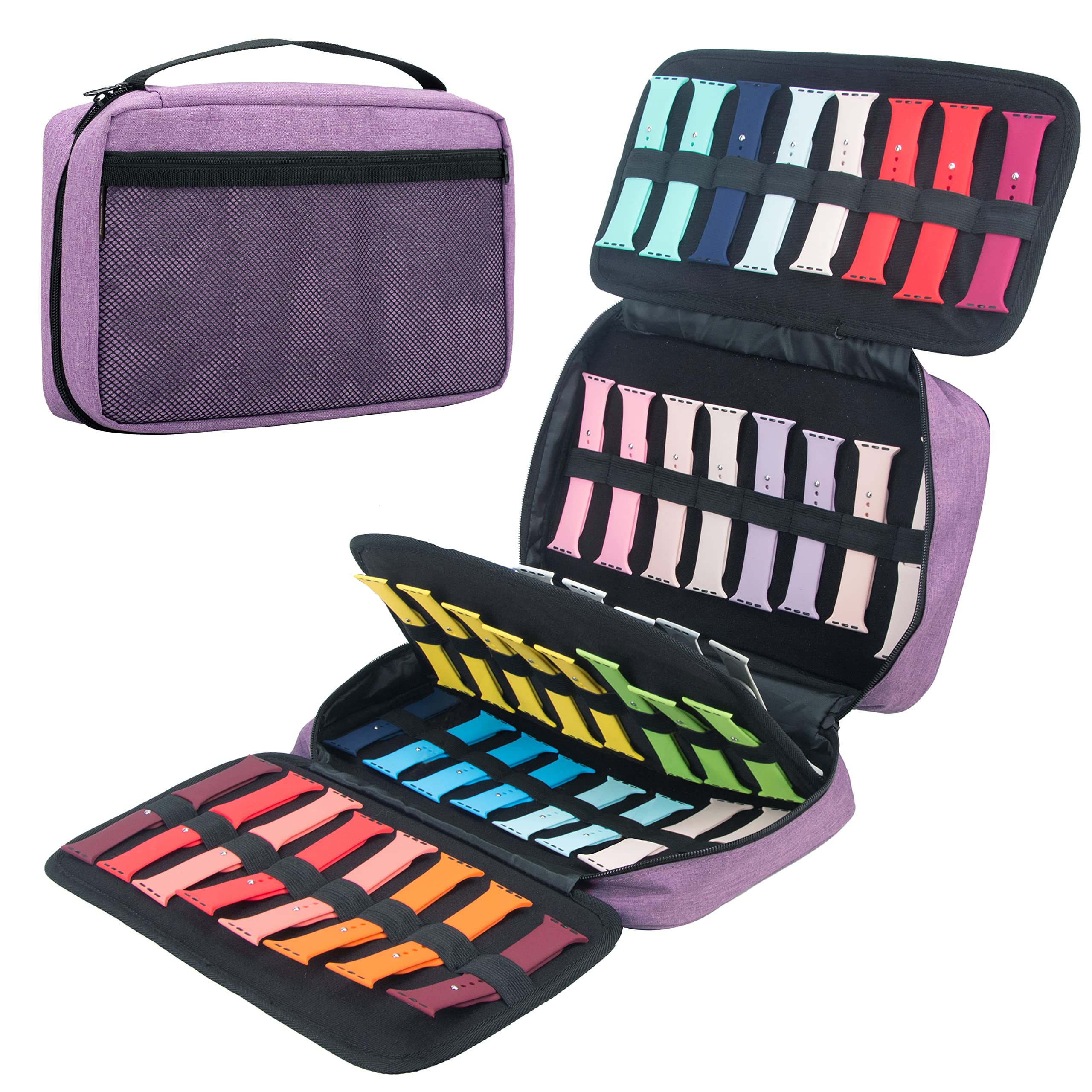 Snapklik.com : PACMAXI 64 Watch Band Storage, Watch Band Case For All ...