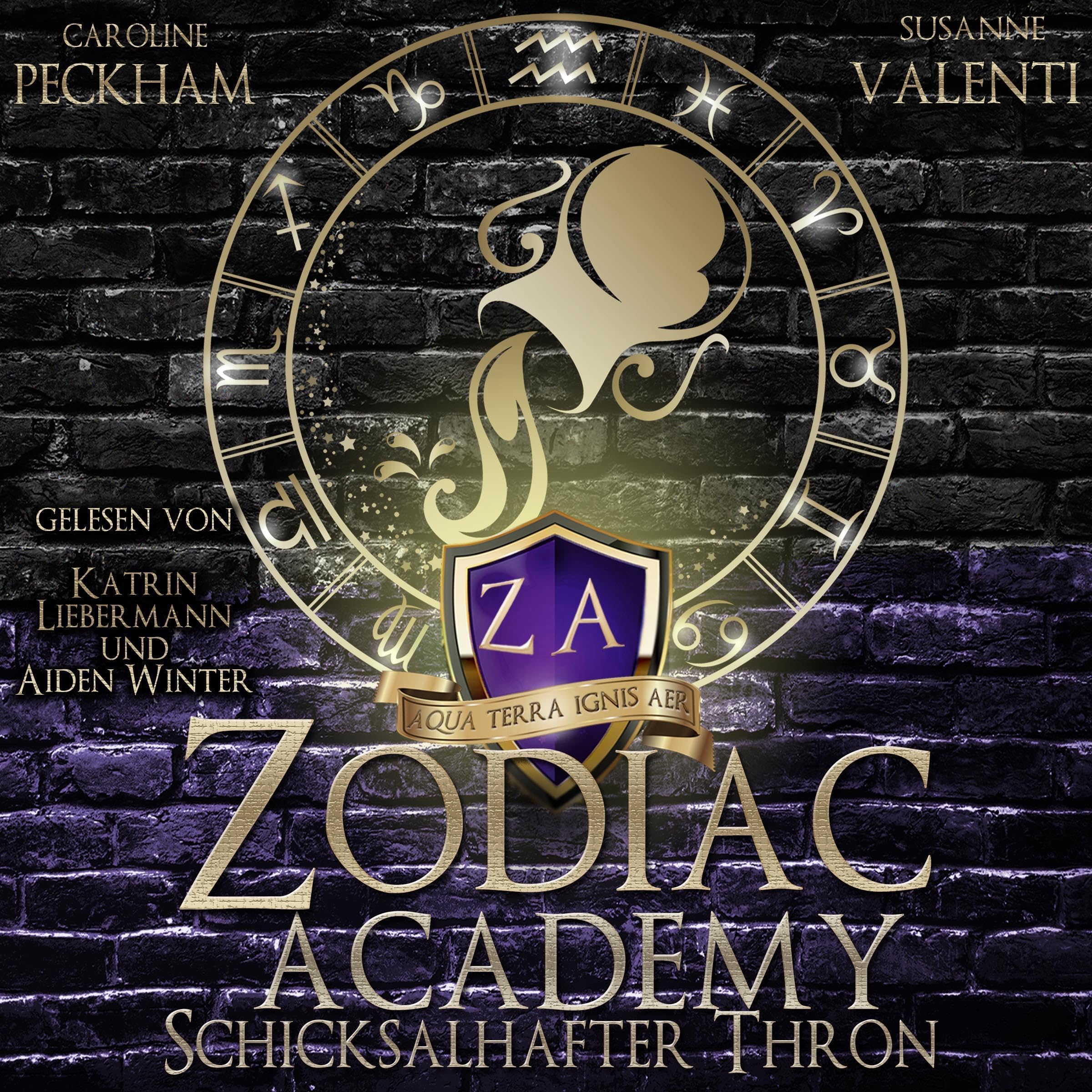 Cover art for Zodiac Academy 6: Schicksalhafter Thron