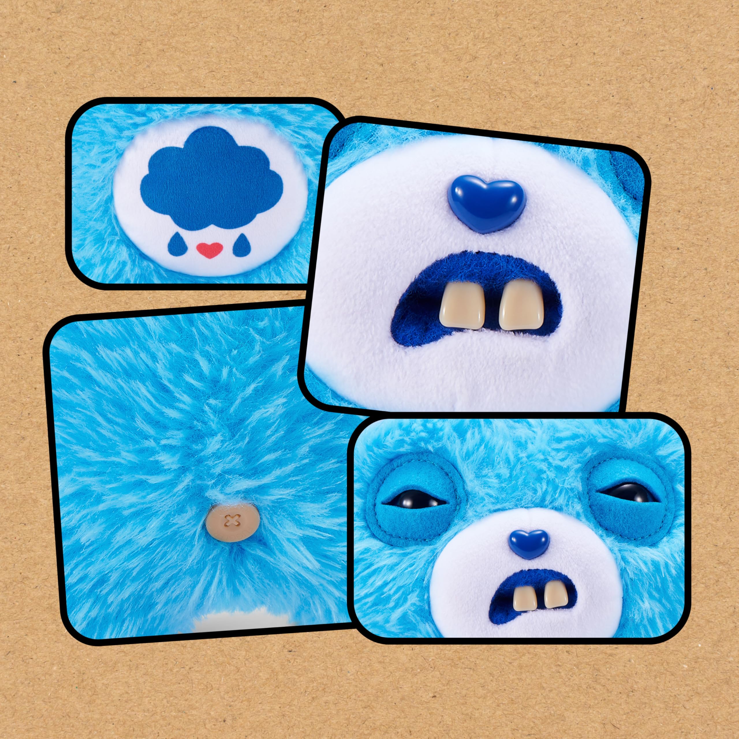 Amazon.co.jp: ZURUのFuggler Care Bears 9インチ ぬいぐるみ (不機嫌