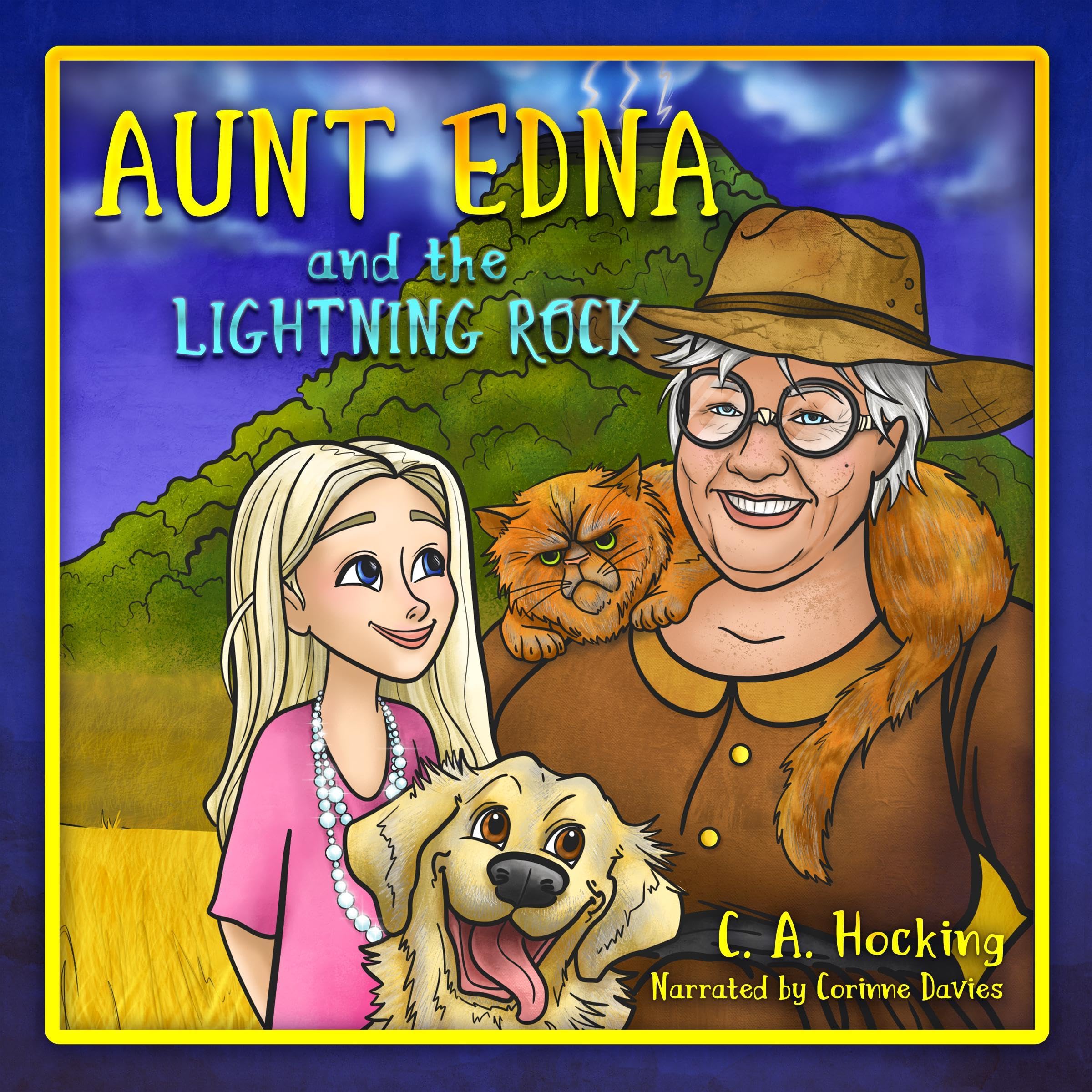 Cover art for Aunt Edna and the Lightning Rock
