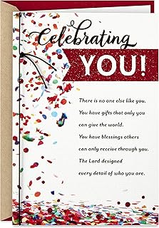DaySpring Religious Birthday Card (Celebrating You)