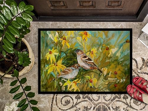 Miniatura 190 de Caroline's Treasures PJC1117JMAT - Felpudo para puerta delantera de 24 x 36 pulgadas, tapete antideslizante lavable de pelo bajo, 24 x 36 pulgadas