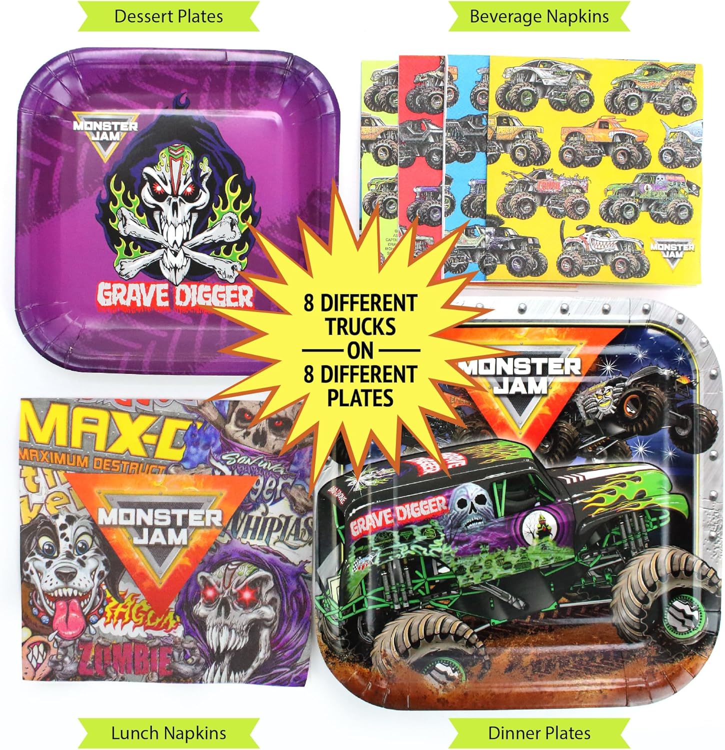Monster Jam (Ultimate Party Pack for 24 Guests): The Total Party Package for Monster Truck Fans!