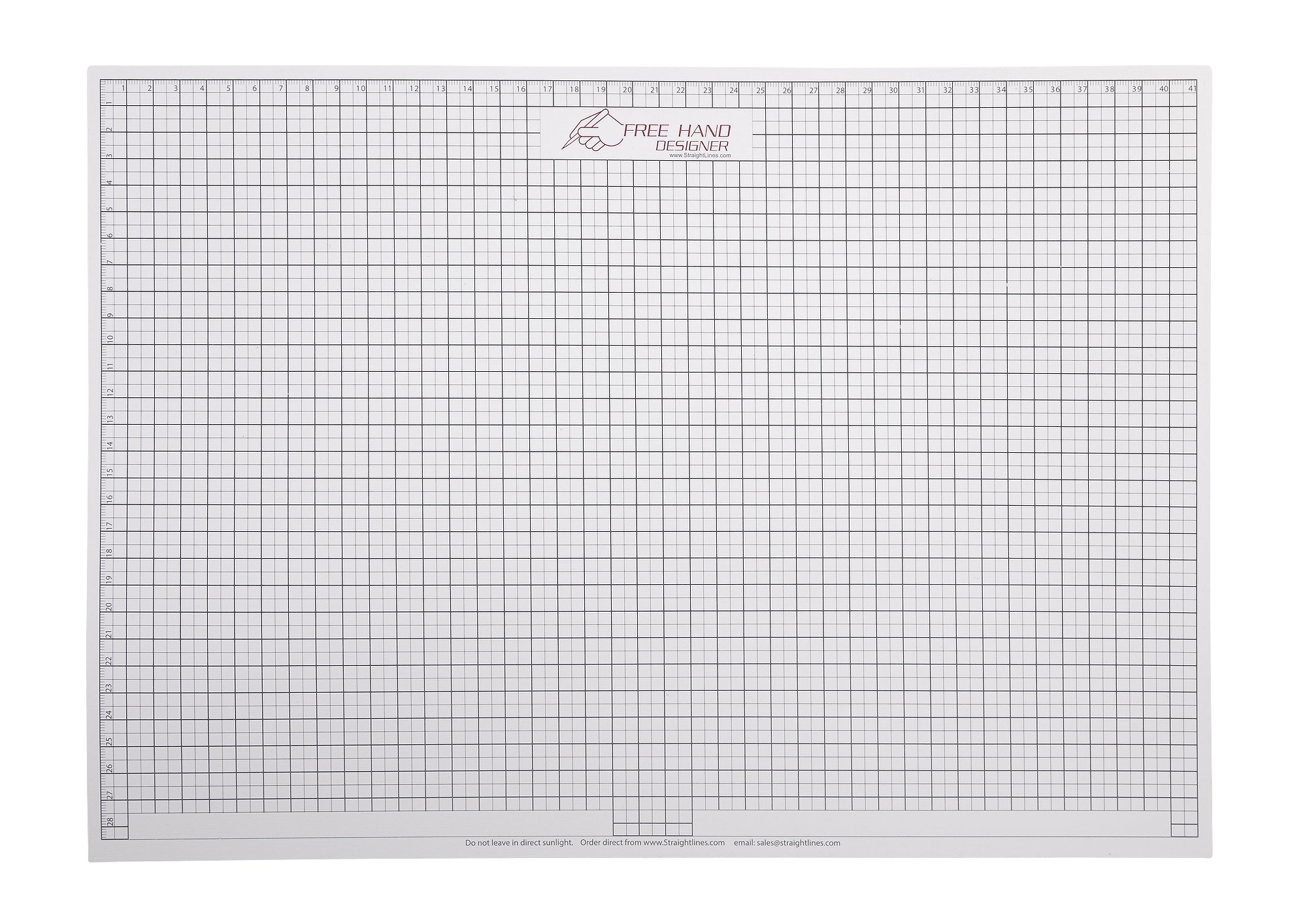Buy A3 Grid Type 'Freehand Designer' Sheet. Draw Perfect Straight Lines