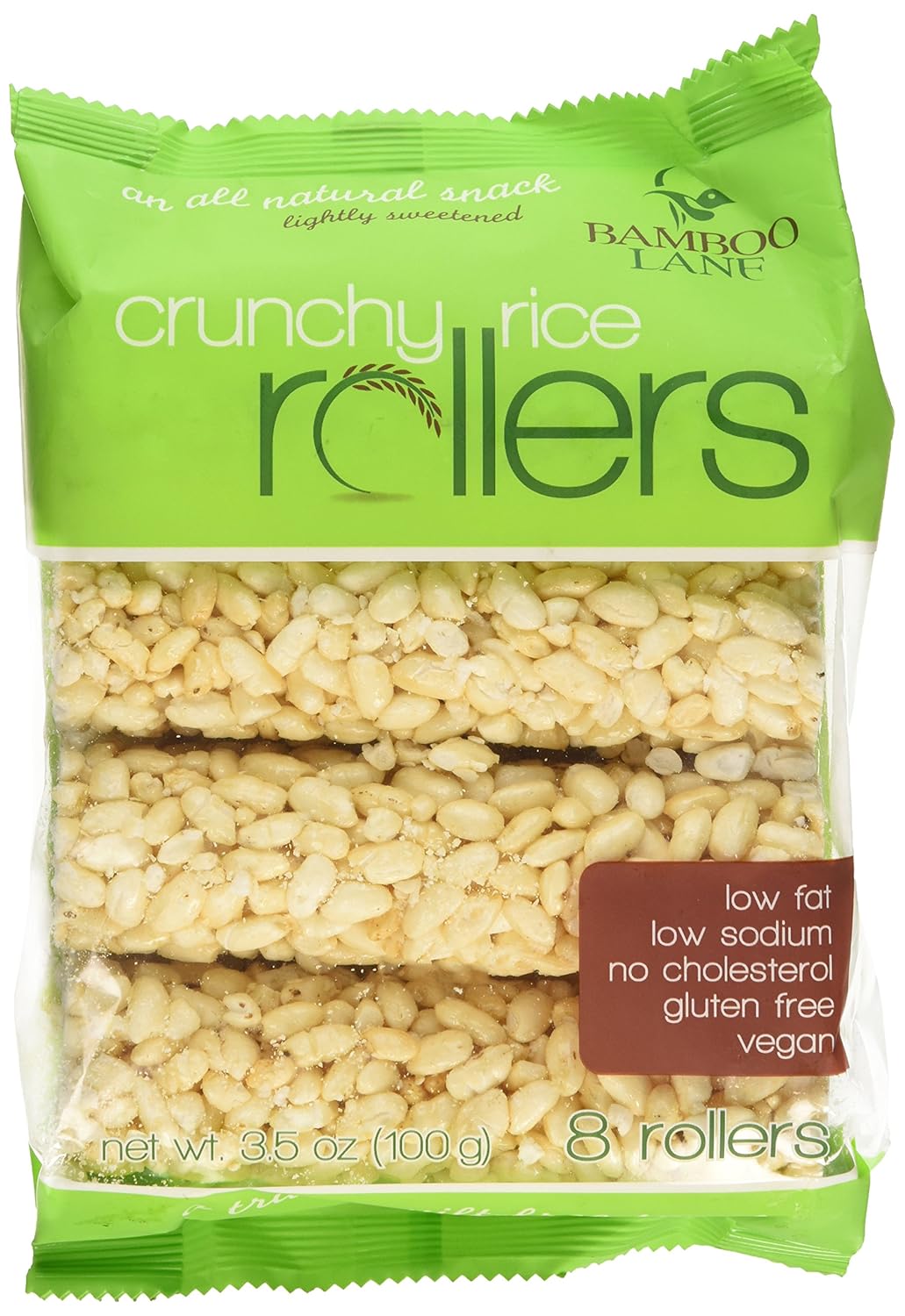 Bamboo Lane Crunchy Rice Rollers, 3.5 Ounce (Pack of 4) Grocery & Gourmet Food