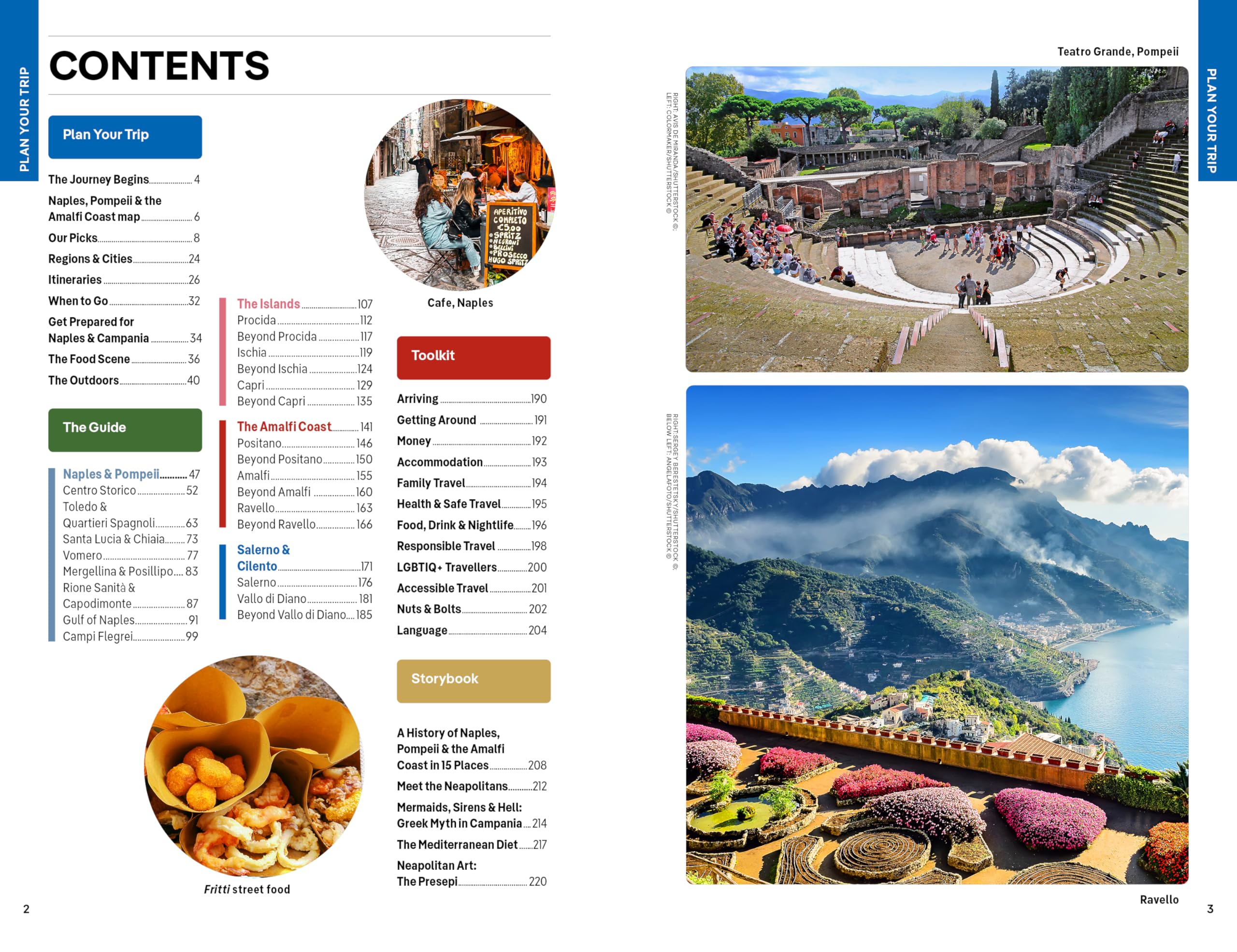 Lonely Planet Naples, Pompeii & the Amalfi Coast Travel Guide