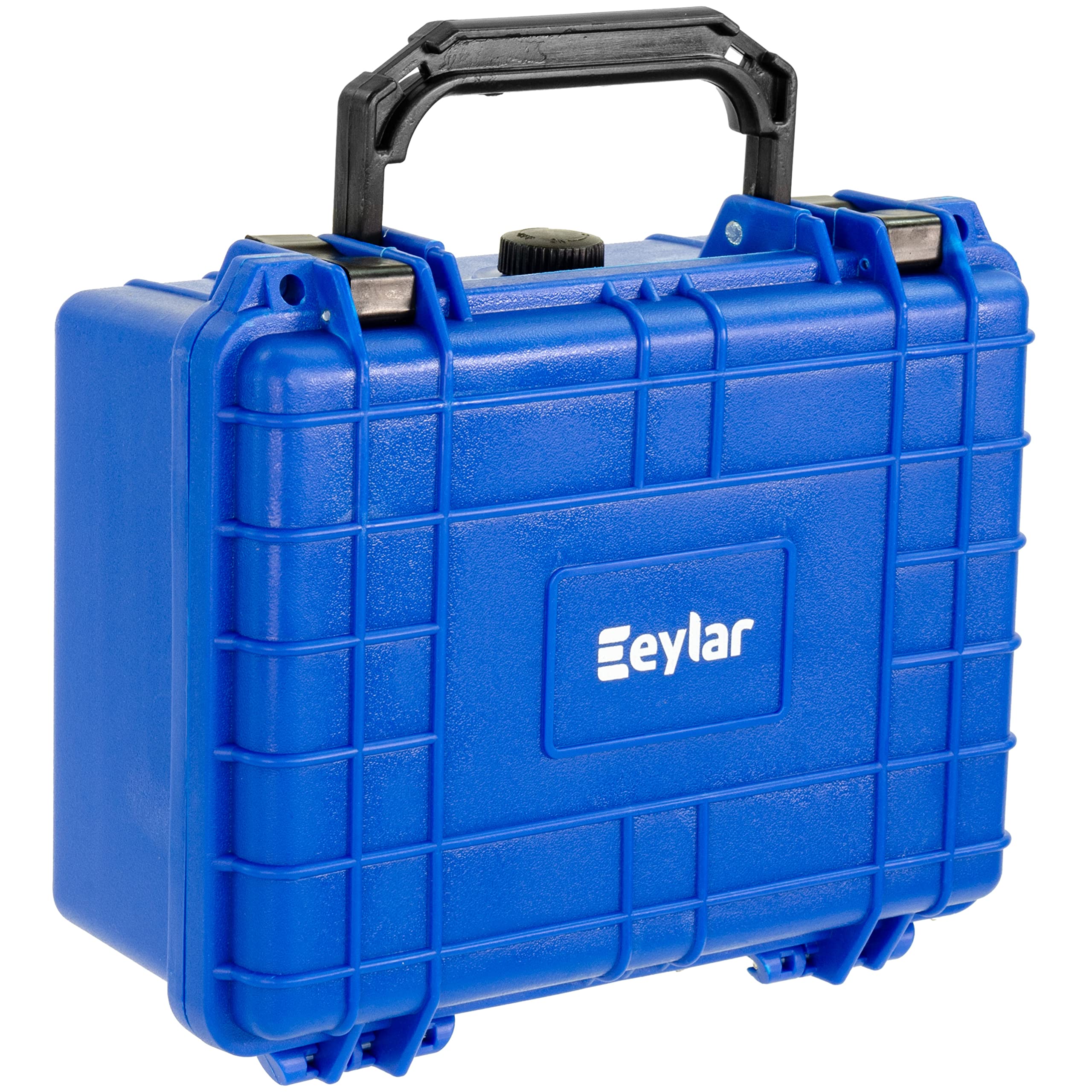 Eylar Funda rígida protectora para cámara, a prueba de agua y golpes, con espuma, estándares TSA de 9.1 pulgadas, 7.5 pulgadas, 4.3 pulgadas (azul)