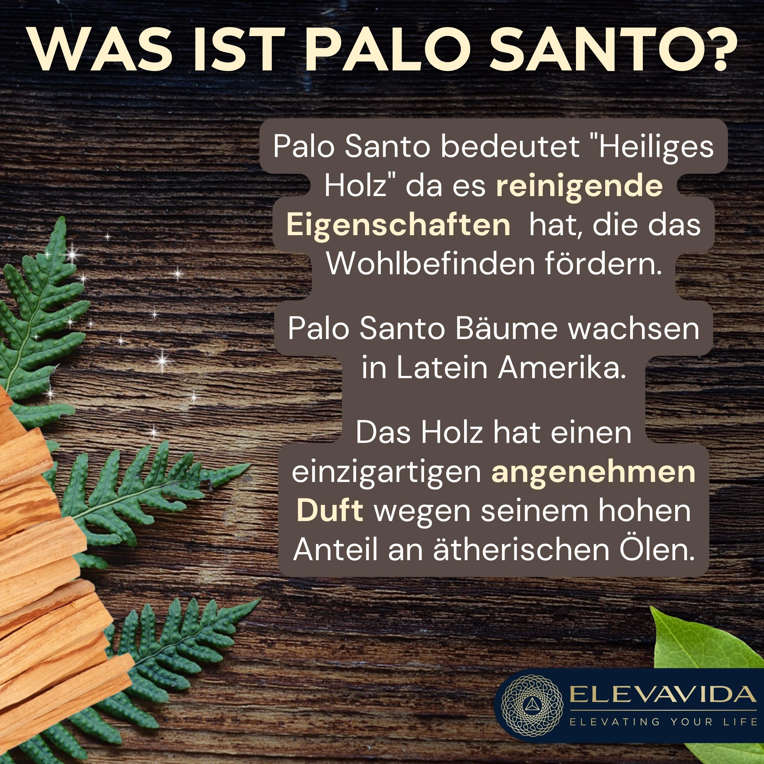 Palo Santo 500 g feines Räucherholz aus Peru - aromatisch duftend, nachhaltig gesammelt - Palo Santo Räucherstäbchen von Hand gespalten - Bursera Graveolen - heiliges Holz