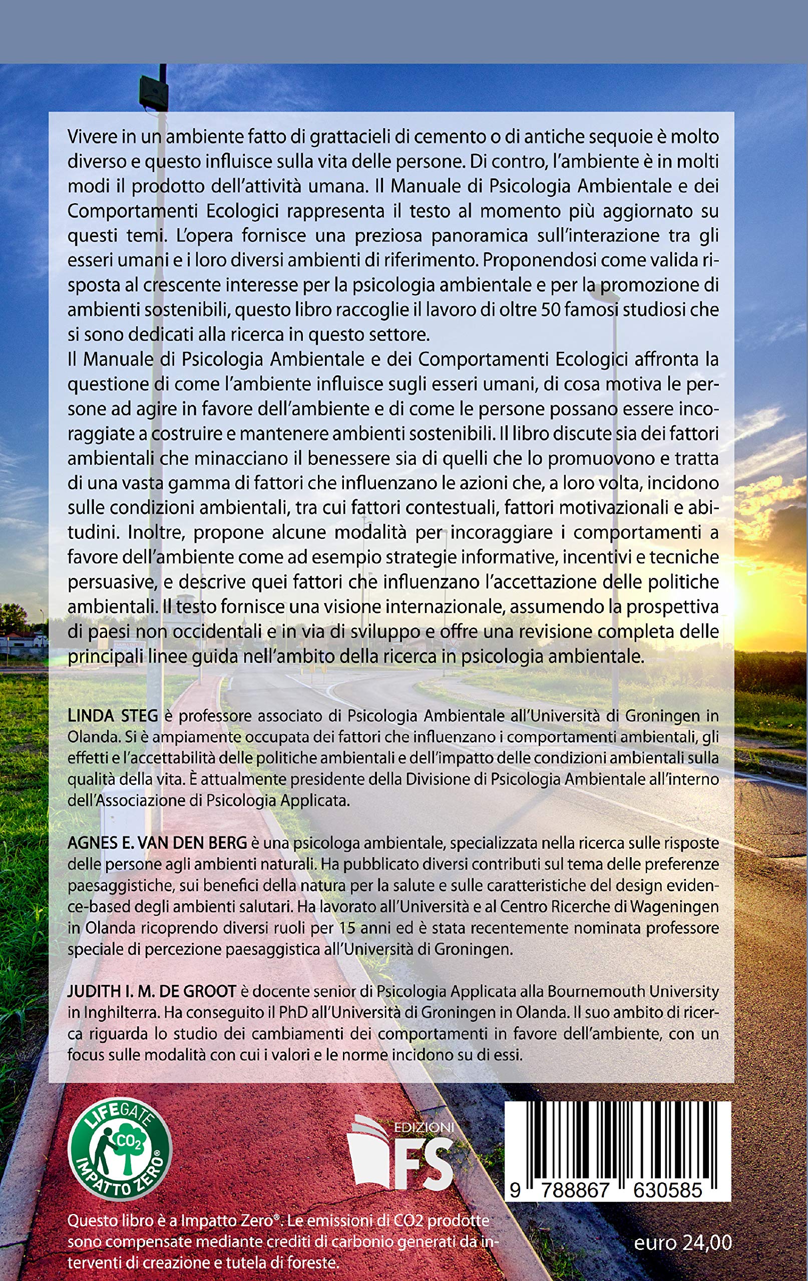 Manuale di psicologia ambientale e dei comportamenti ecologici