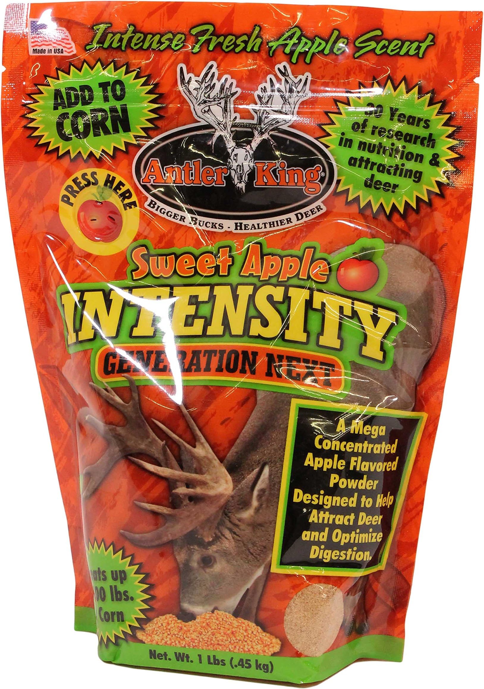 Antler King Sweet Apple Attractants, Attractants, Blocks, Minerals, & Supplements, Sweet Apple Intensity