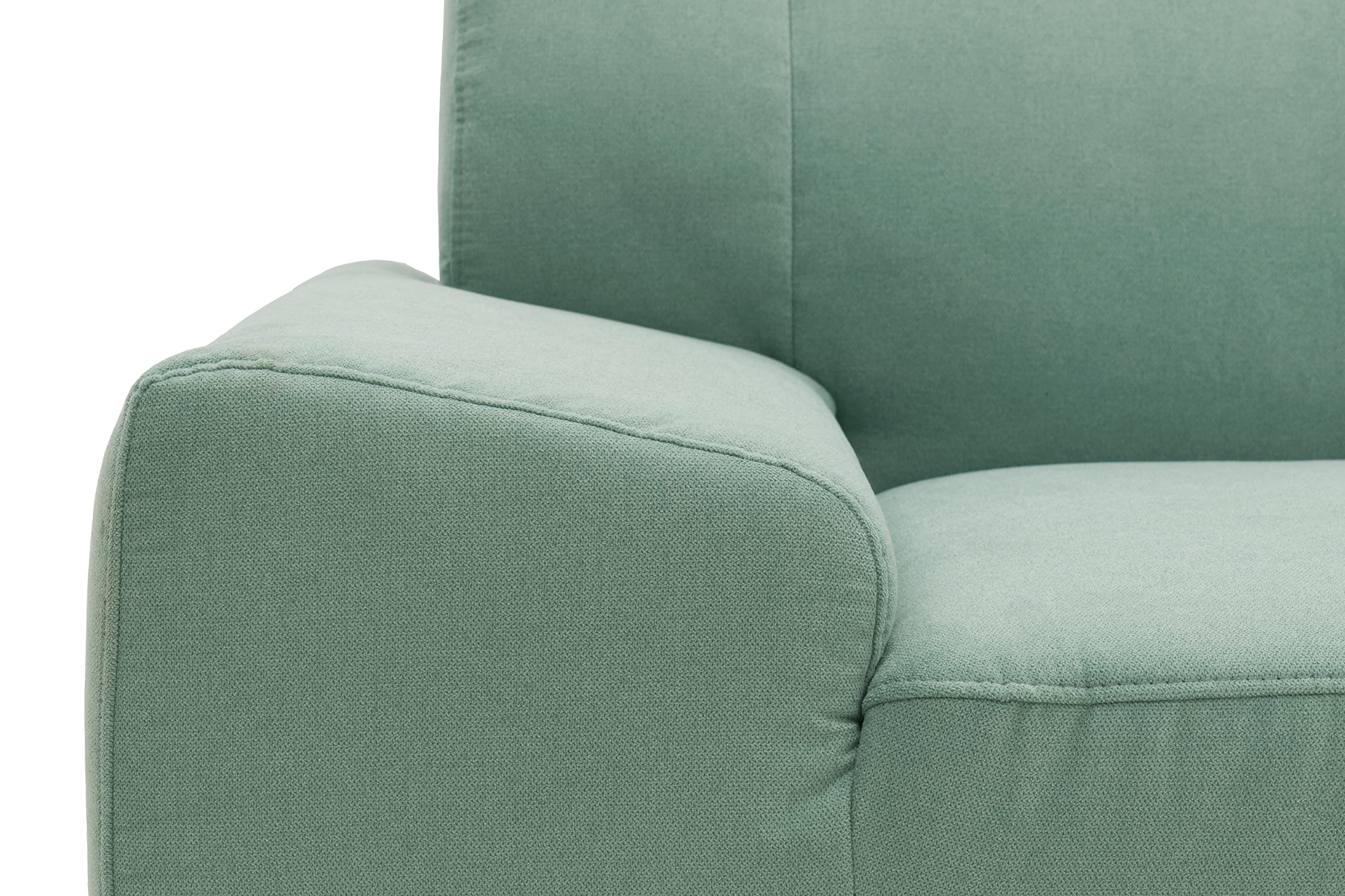 DOMO. collection Sofa Alisson, 2er Couch, 2-Sitzer, 2er Garnitur, Polstergarnitur 164 x 83 x 75 cm (BxTxH), in grün