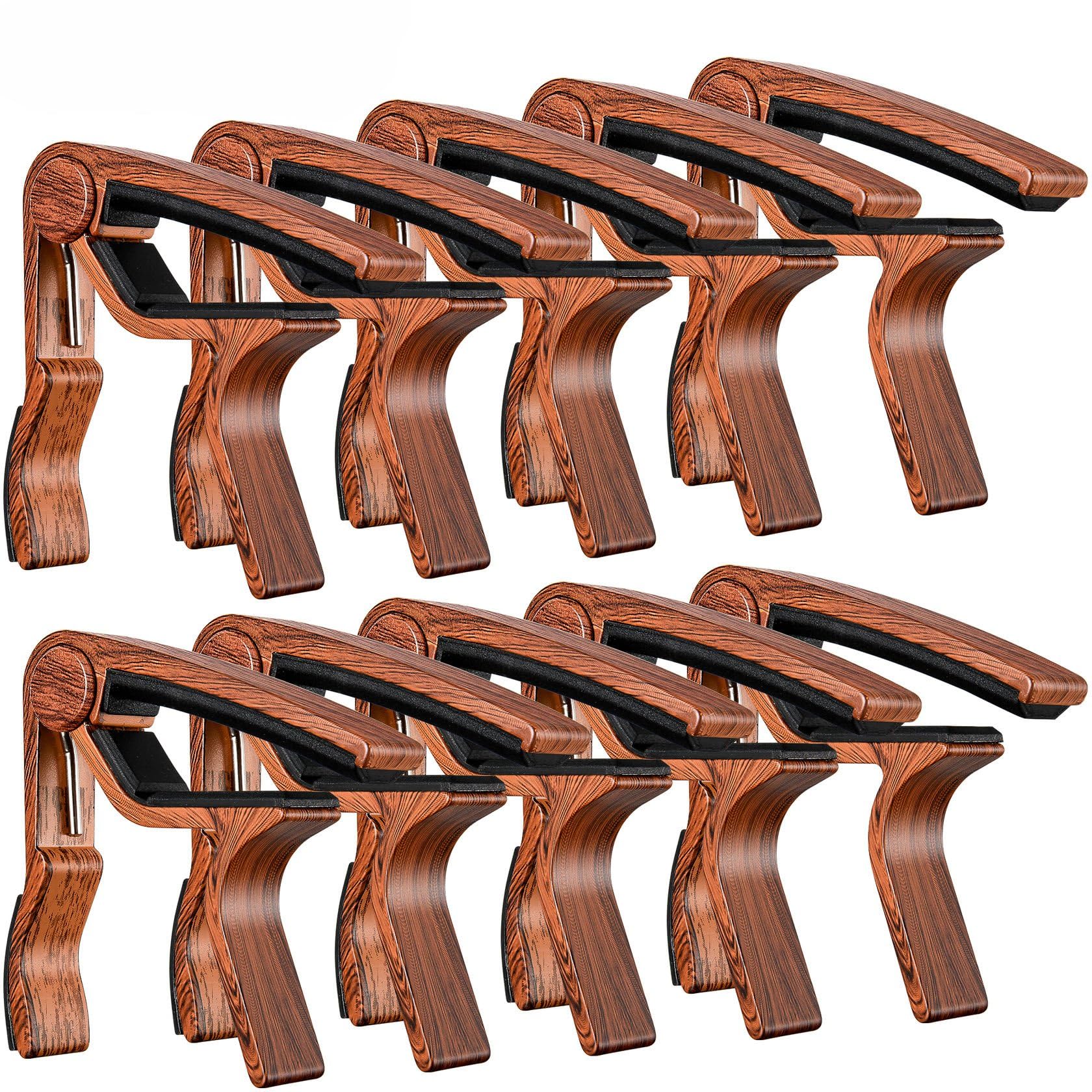Kapodaster für Akustikgitarre, E-Gitarre, Kapodaster, 10 Stück