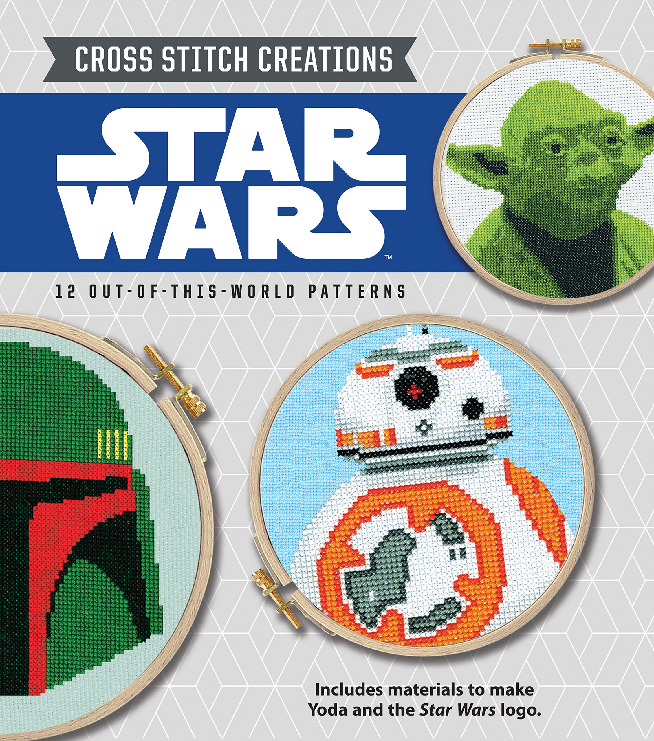 Cross Stitch Creations Star Wars: 12 Out-of-this-world Patterns Paperback – September 12, 2017