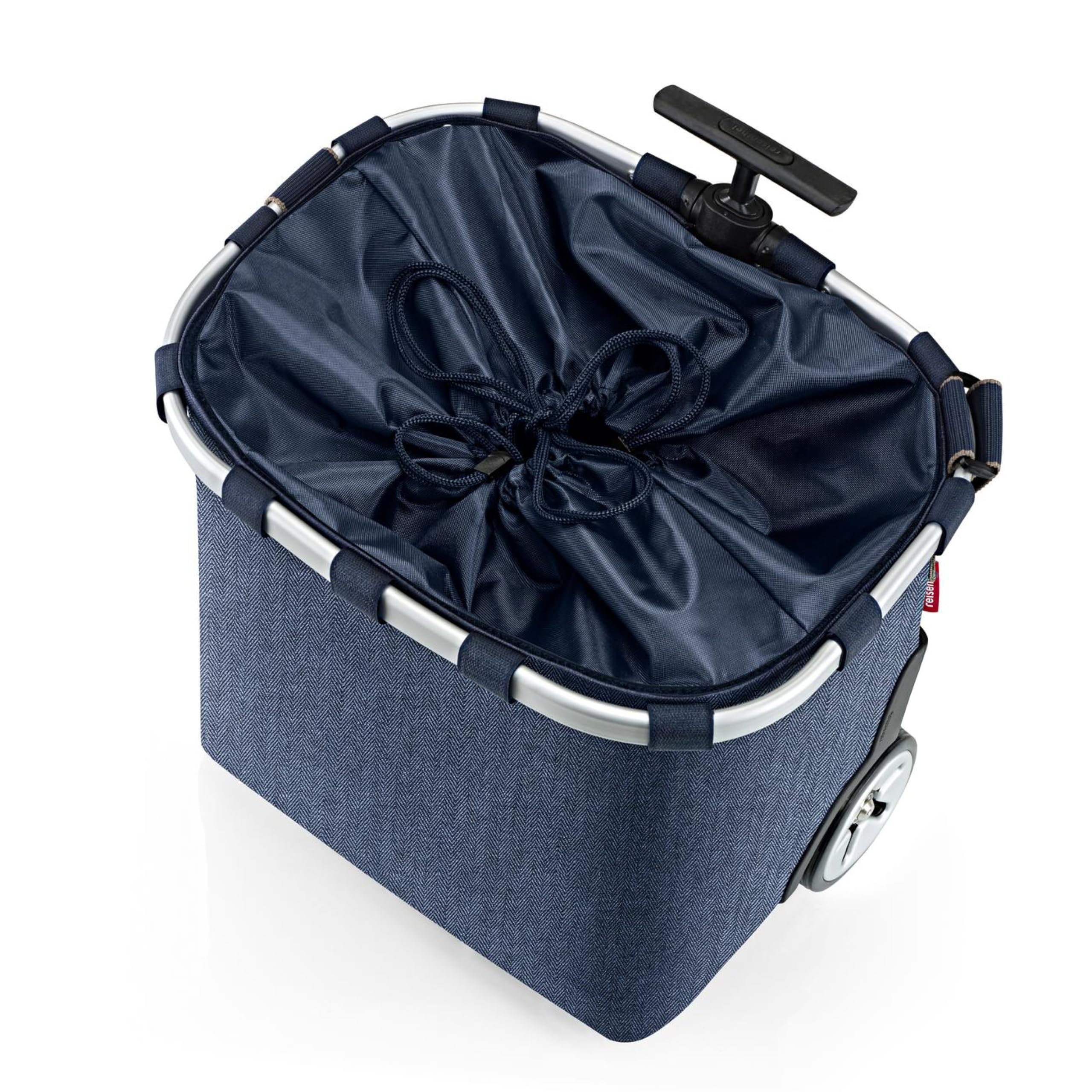 reisenthel Aanbieding boodschappentrolley carrycruiser Plus gratis dekking en privacyscherm! (Frame Black/Black
