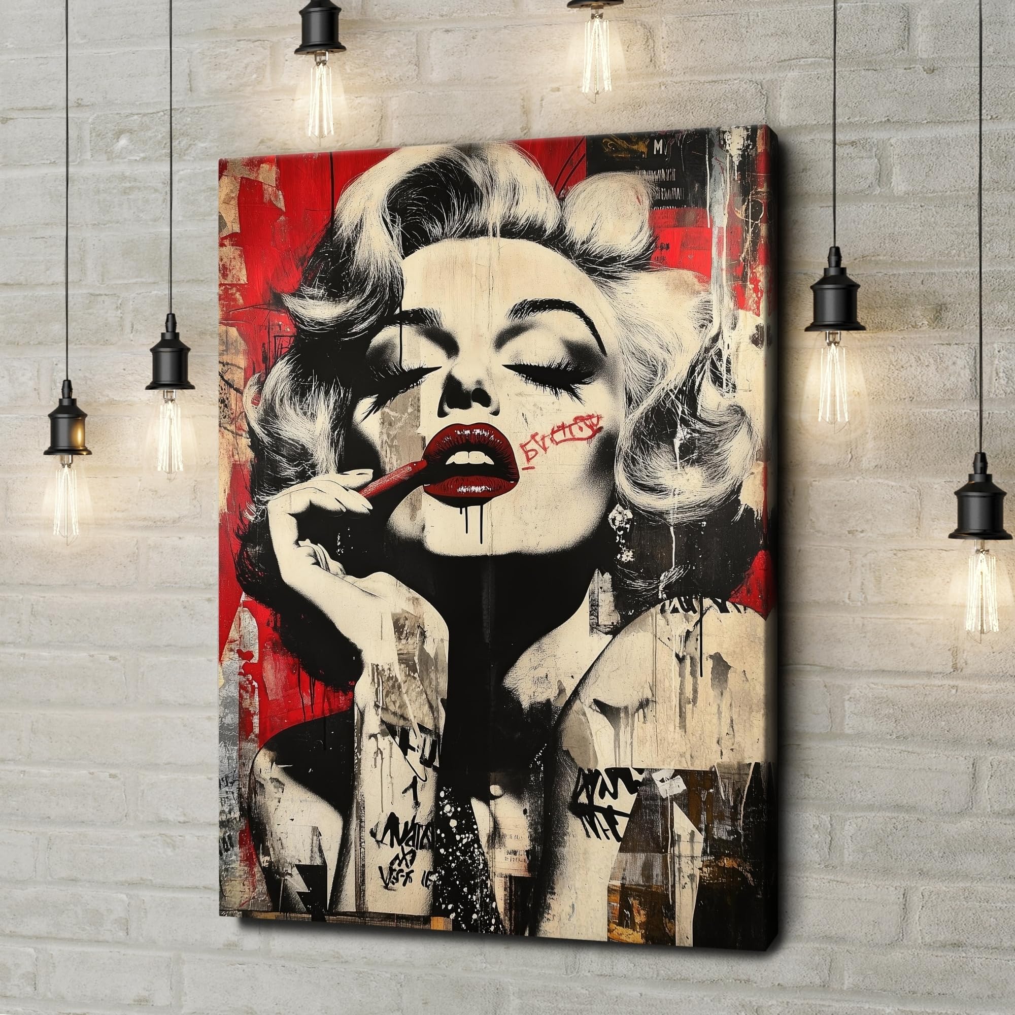 Artmazing | Bild bunt | S-Art Bilder | Modernes Wandbild XXL | Wohnzimmer Wanddeko | Leinwandbild Deko | Bild Leinwand XXL | buntes Poster für Wand