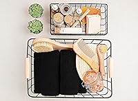 Vista 107 de Utopia Towels Juego de 60 paños de algodón – 100% algodón hilado en anillo, paños de franela de alta calidad, altamente absorbentes y suaves al Beige