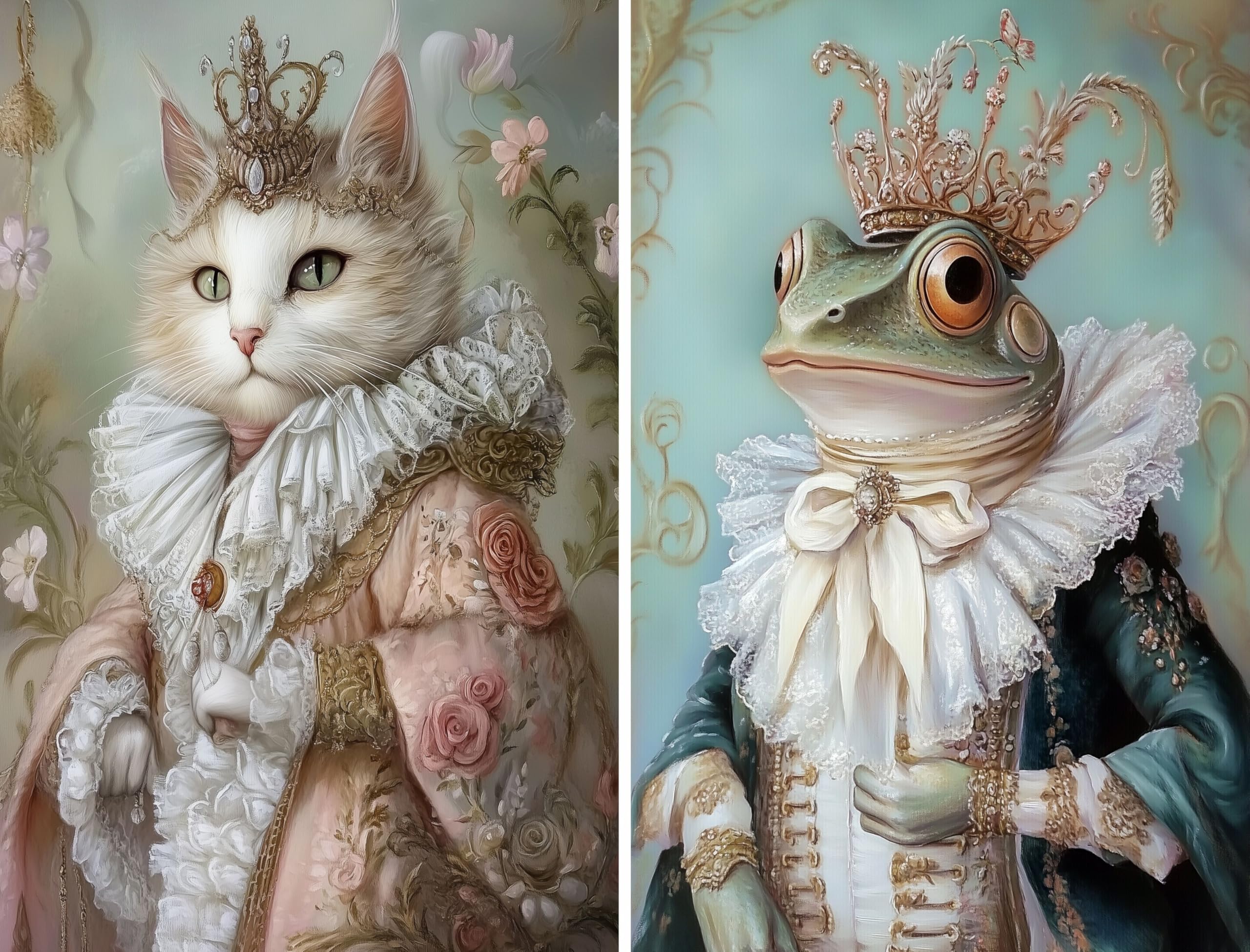 Regal Animals Reispapier, 20,3 x 26,7 cm (A4), 6 Stück, 6 einzigartige Designs, vielseitige Decoupage-Designs für Kunstprojekte und Bastelarbeiten CRAFT KREATIVELY