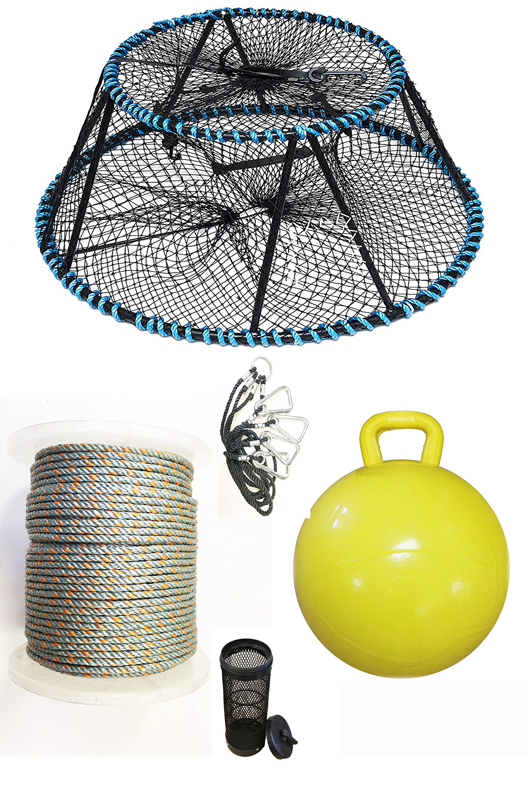 KUFA Sports Vinyl Coated Tower Style Prawn Trap(30