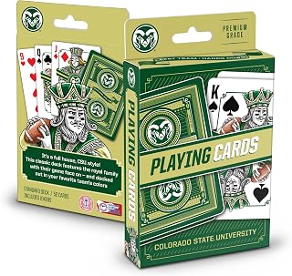 YouTheFan NCAA Officially-Licensed Playing Cards - Original Artwork on All face Cards and Jokers - Team’s Official Colors - Quality Linen Texture - Designed in The USA