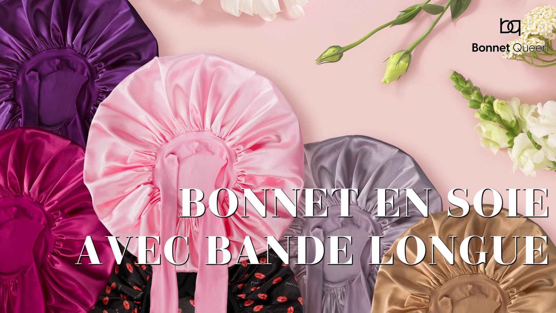 BONNET QUEEN Bonnet Satin Cheveux Nuit, Bonnet en Satin pour Dormir, Bonnet en Soie Cheveux Nuit pour Femme Réglable avec Une Longue Bande Élastique,Rouge Bordeaux,Moyen BONNET QUEEN Bonnet Satin Cheveux Nuit, Bonnet en Satin pour Dormir, Bonnet en Soie Cheveux Nuit pour Femme Réglable avec Une Longue Bande Élastique,Rouge Bordeaux,Moyen