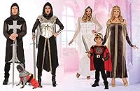 Vista 2 de Rubies Costume 630974-L Disfraz de caballero para niño, grande, multicolor