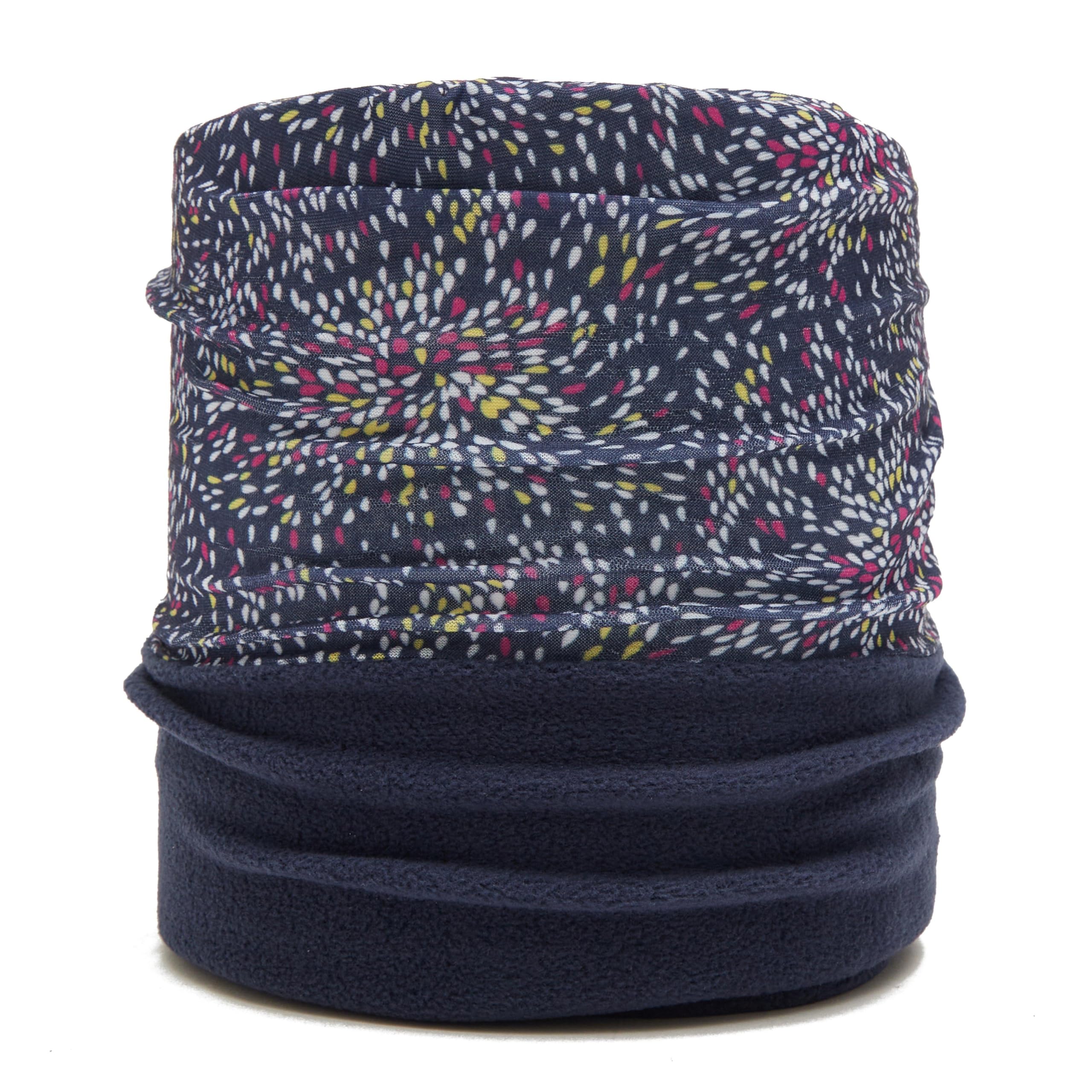 Peter Storm Unisex Navy Recycled Polar Fleece Chute, Neck Gaiter, Multifunctional Outdoor Headwear (Navy)