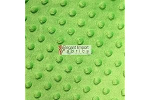 Embrace the Cozy Comfort of Lime Green Minky Fabric