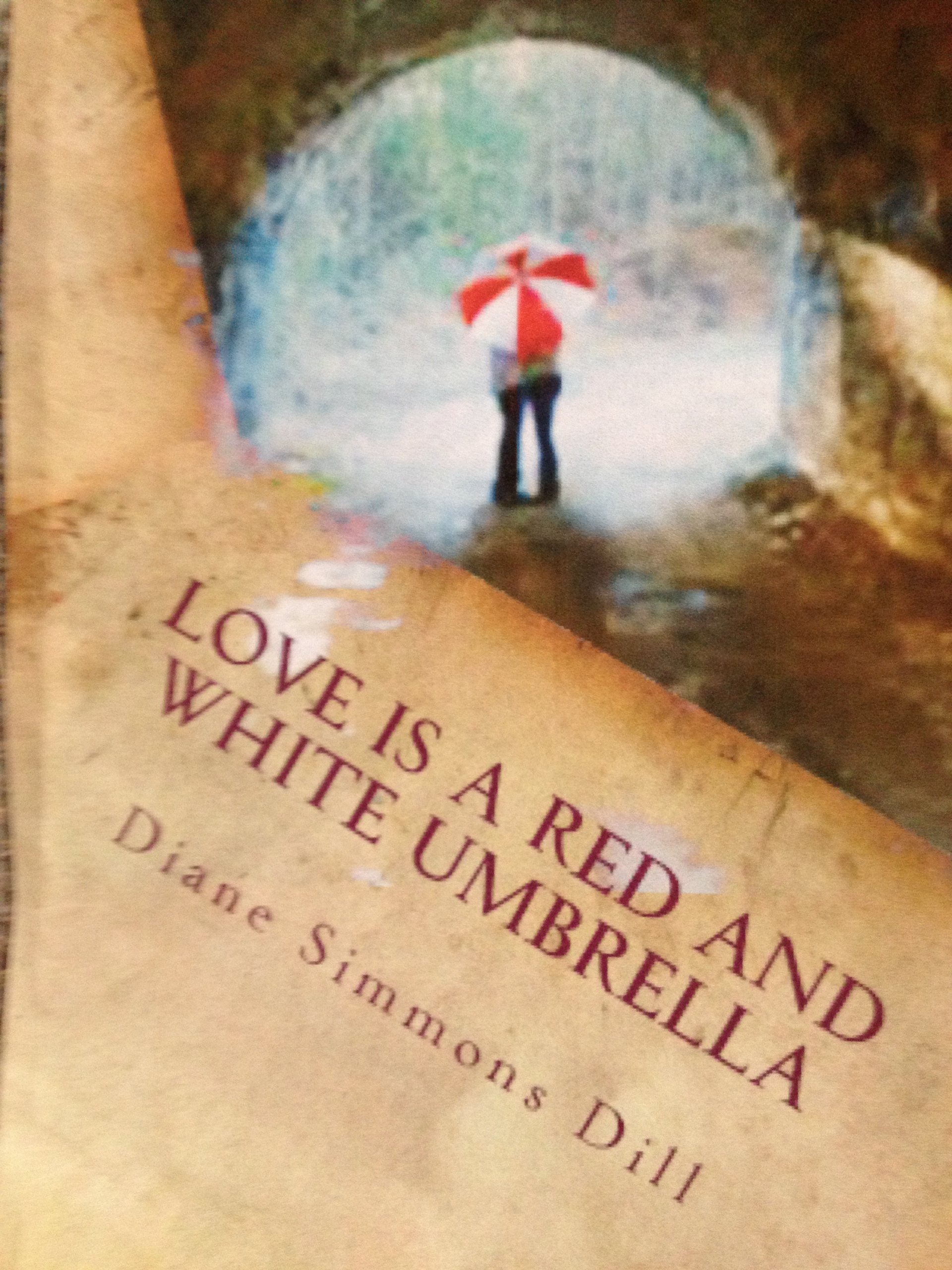 Love Is a Red and White Umbrella
