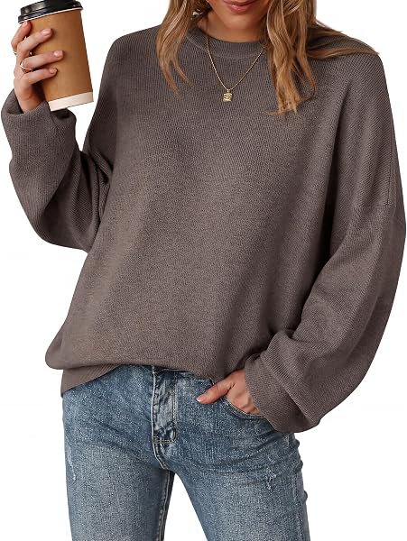 Arach&Cloz Women's Wool Blend Oversized Sweaters Fall Fashion Outfits 2026
