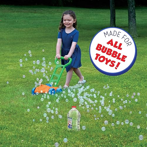 Miniatura 3 de Little Kids Bubbles by Fubbles | Fabricado en los Estados Unidos | Solución de burbujas no tóxicas de 64 onzas | Recambio de burbujas para máquinas