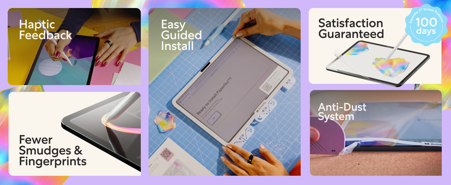 Amazon.com: Paperlike 3 Screen Protector (2x) for iPad 11” (A16