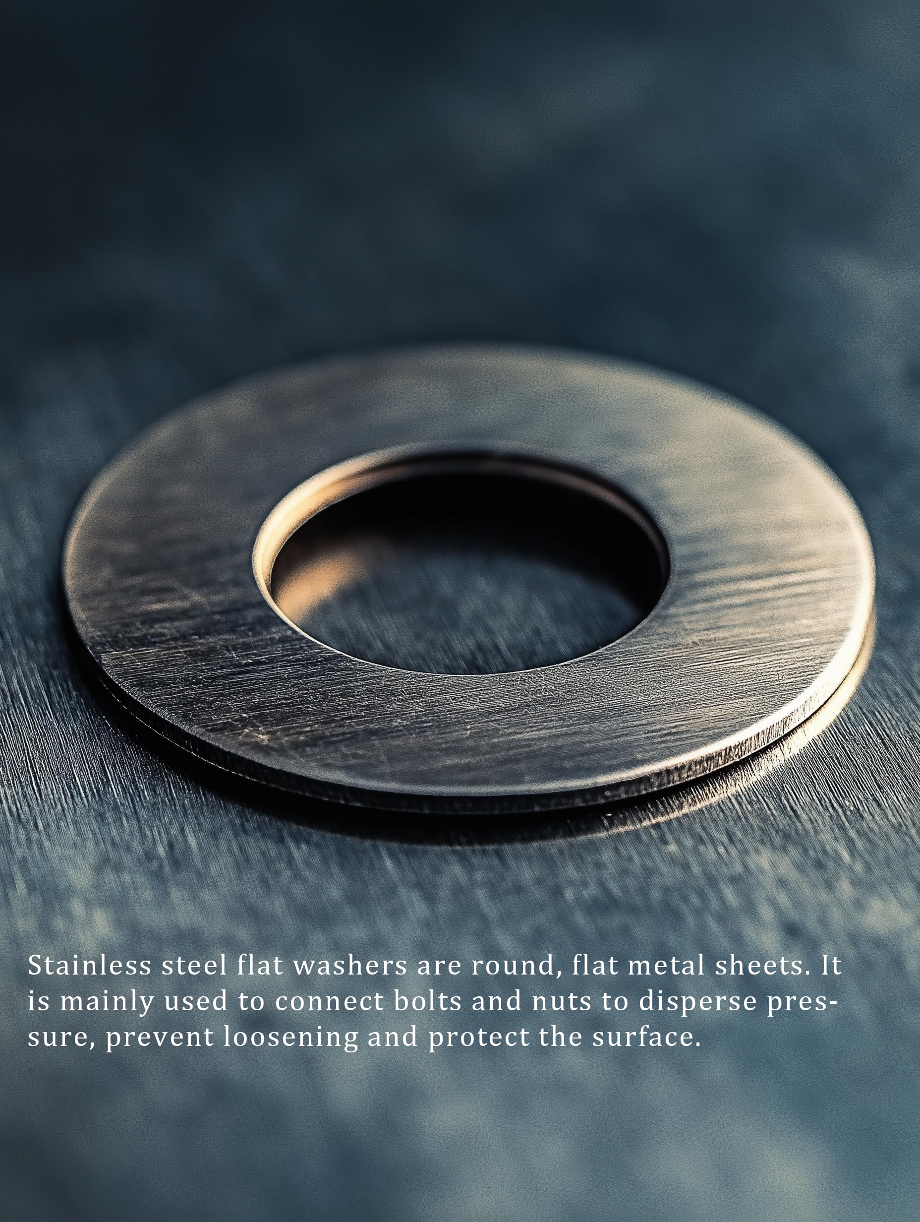 Sourcing Map 128 Rondelle Piatte M2 In Acciaio Inossidabile 316, Diametro Interno 2 Mm, Diametro Esterno 4 Mm, Spessore 0,3 Mm, Distanziatori Piatti Per Viti, Bulloni, Rubinetti Da Giardino, Rondelle - Foto 3