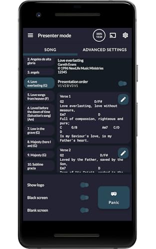 OpenSongApp Songbook