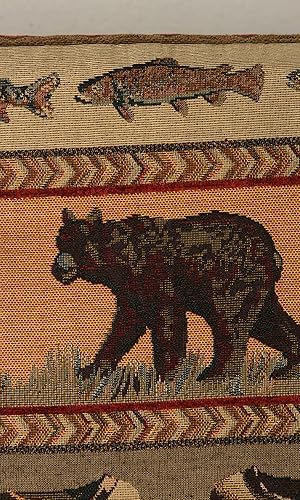 Miniatura 5 de American Furniture Classics 8500-10 Sierra Lodge Otomano, marrón