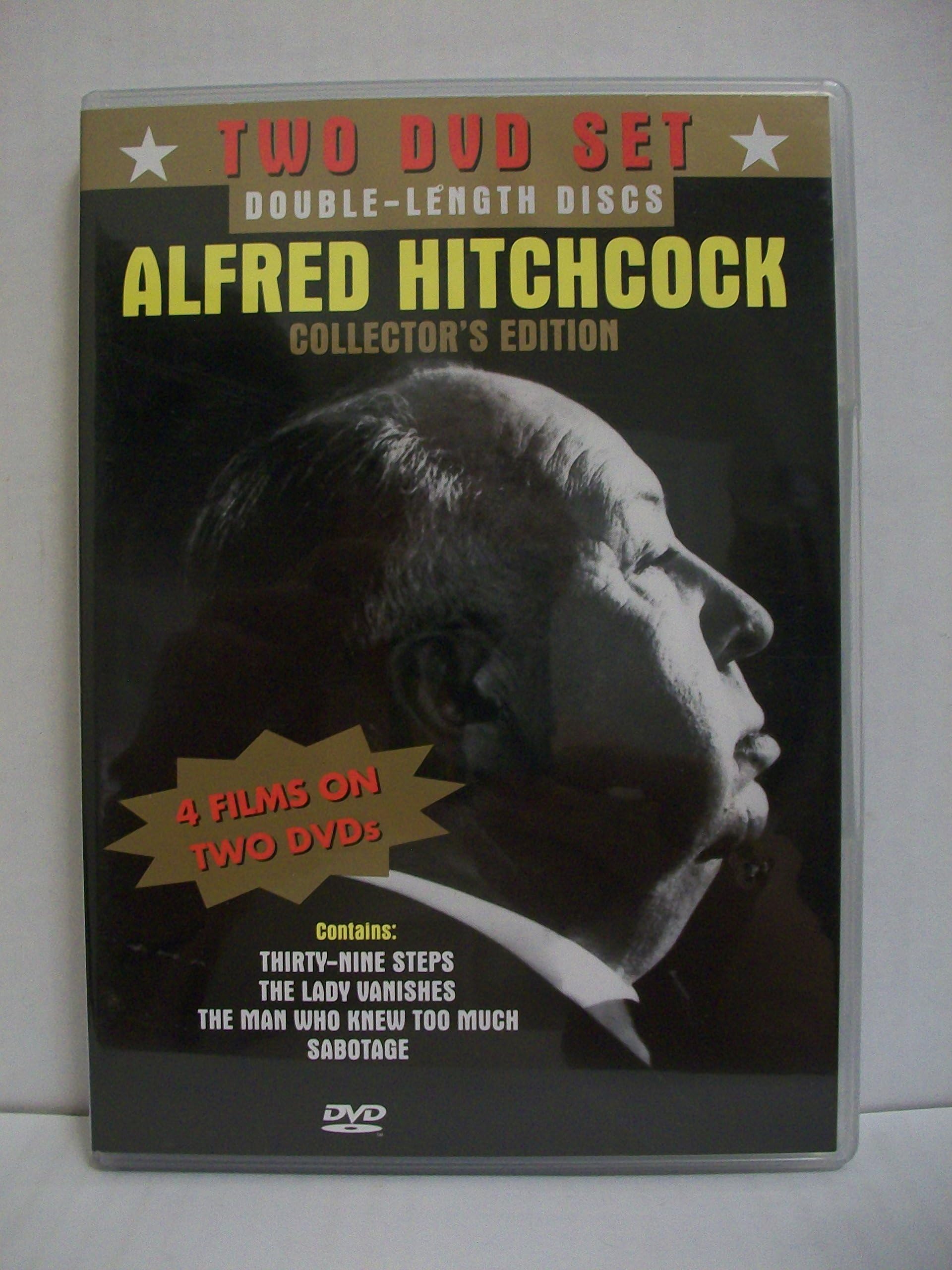 - Alfred Hitchcock: Collector's Edition - Thirty-Nine Steps / The Lady Vanishes / The Man Who Knew Too Much / Sabotage