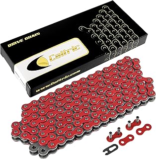Caltric Red Drive Chain Compatible with Suzuki Hayabusa 1300 Gsx1300R 1999-2018