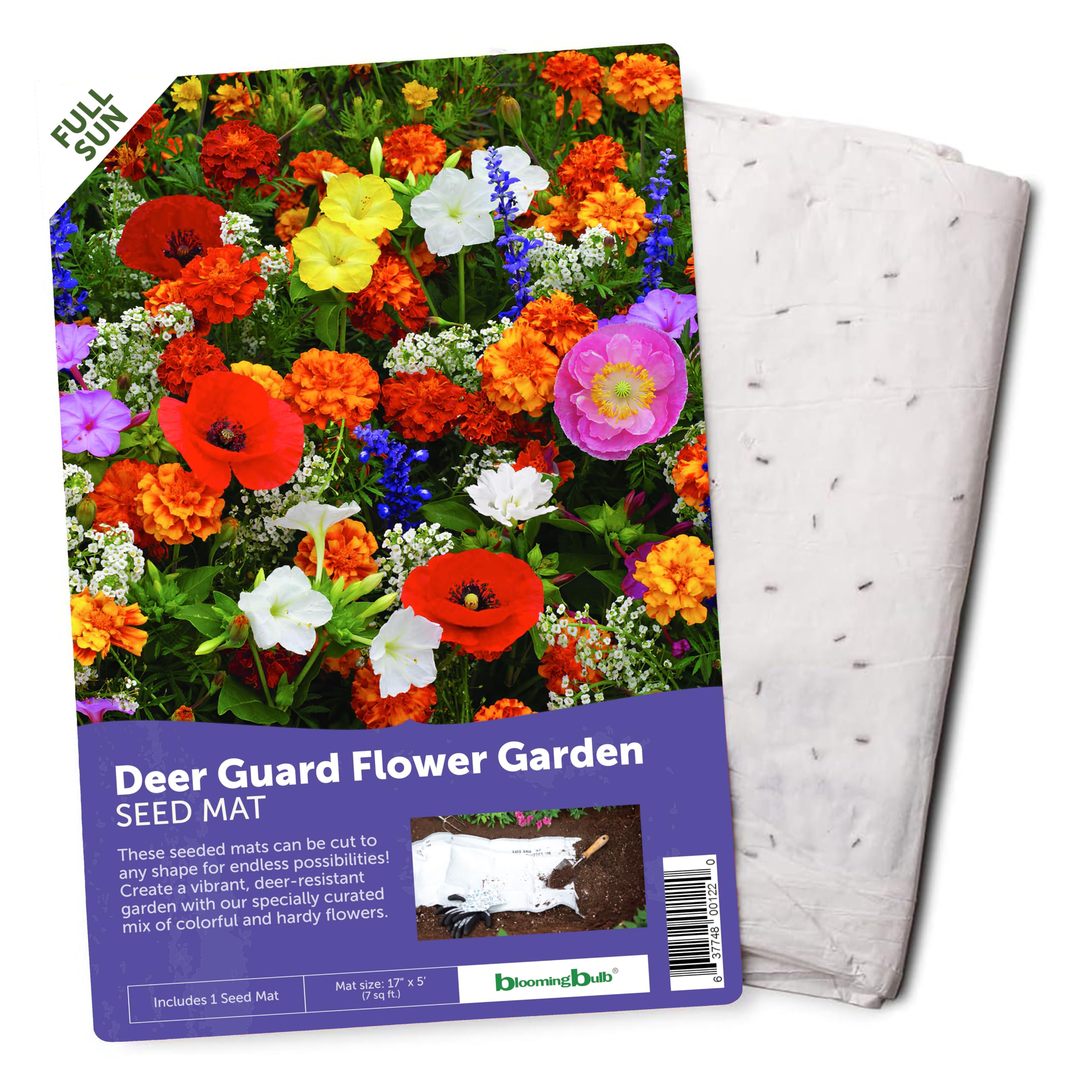 BloomingBulb DeerGuard Flower Garden Seed Mat