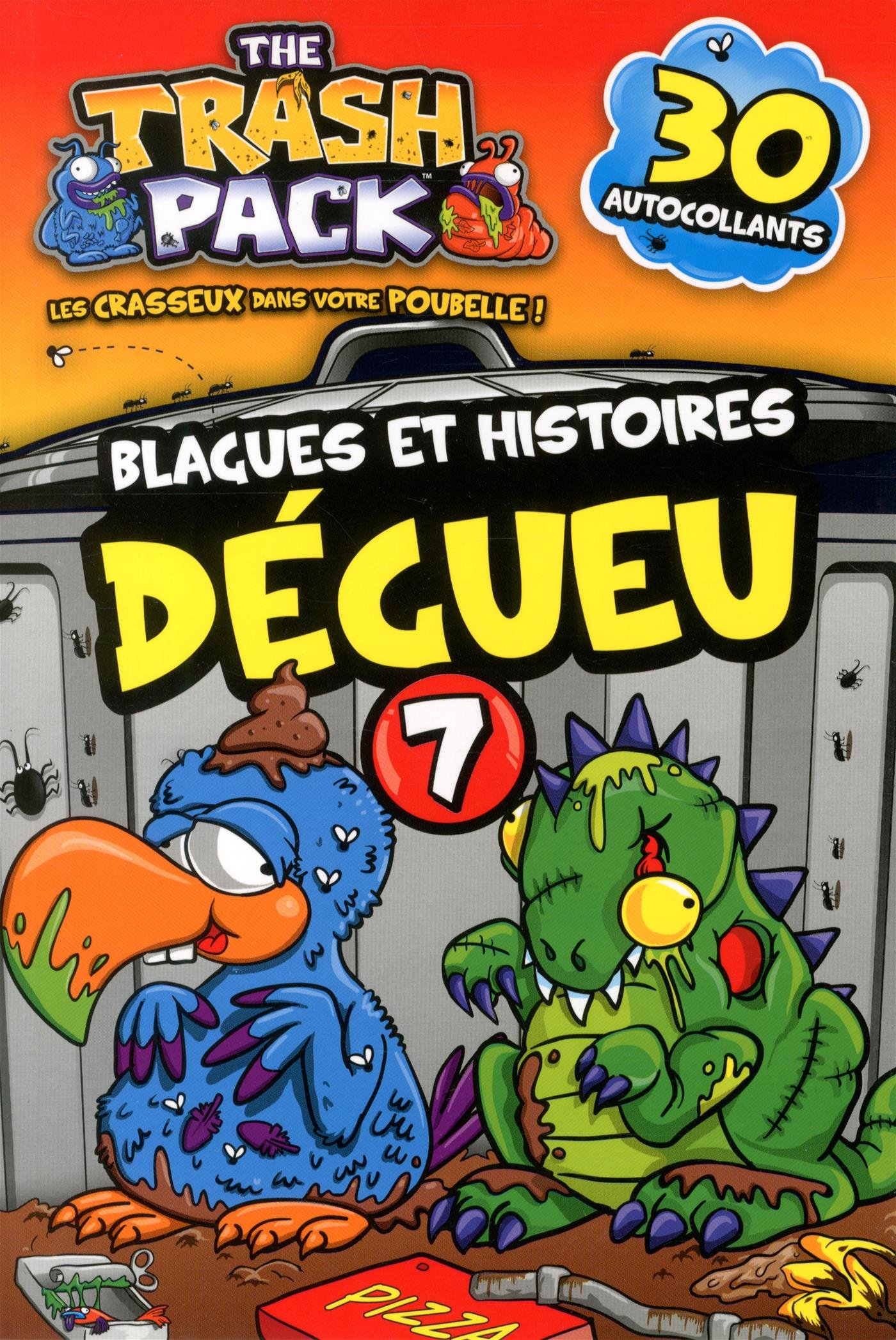 Blagues et histoires dégueu - Nº 7: 30 autocollants [Mass Market Paperback]