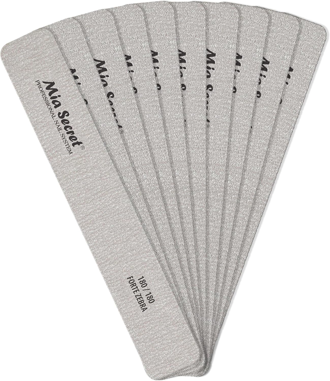 Mia Secret Forte Zebra Jumbo Nail File (Blue Center, 10)