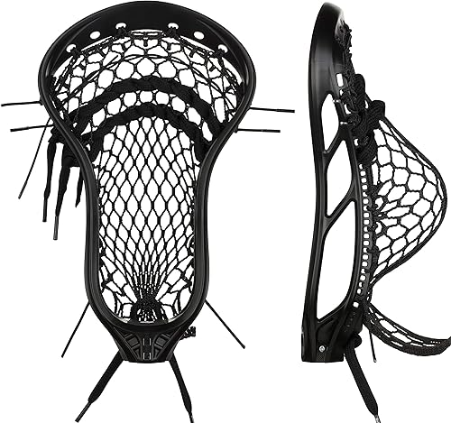 StringKing Mark 2F Faceoff Lacrosse Cabeza Encordada con Malla Tipo 4F para Hombre