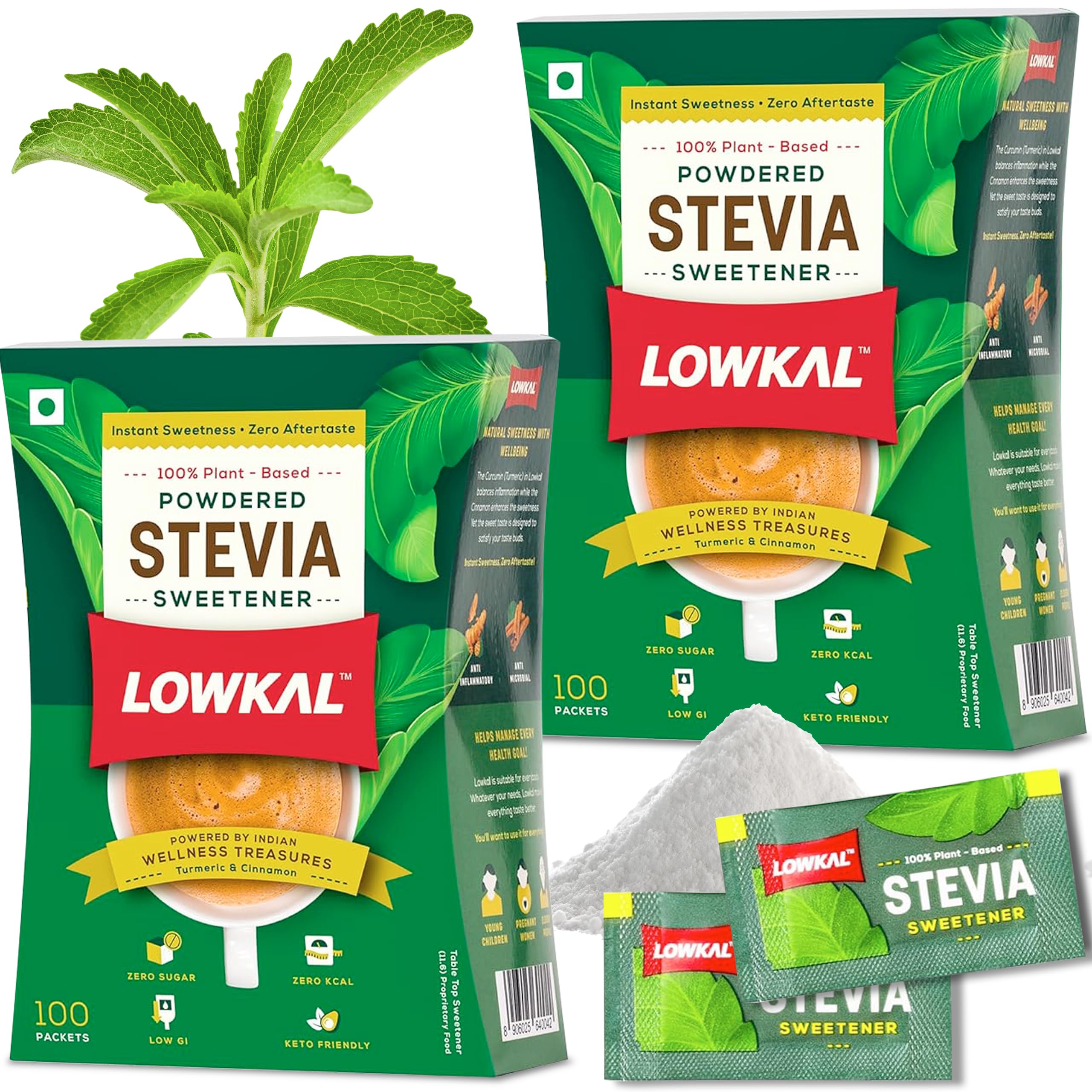 See full amazon price history chart for Lowkal Powdered Stevia Sweetener | 100% Plant Based Natural sweetener | Diabetic Friendly | Low Glycemic Index | Gut-friendly Herbs | Zero Sugar, Zero Calories | Available in Sachets (pack of 2) Lowkal Powdered Stevia Sweetener | 100% Plant Based Natural sweetener | Diabetic Friendly | Low Glycemic Index | Gut-friendly Herbs | Zero Sugar, Zero Calories | Available in Sachets (pack of 2) (B085Q8VJ1P) Amazon Price History, Amazon Price Tracker