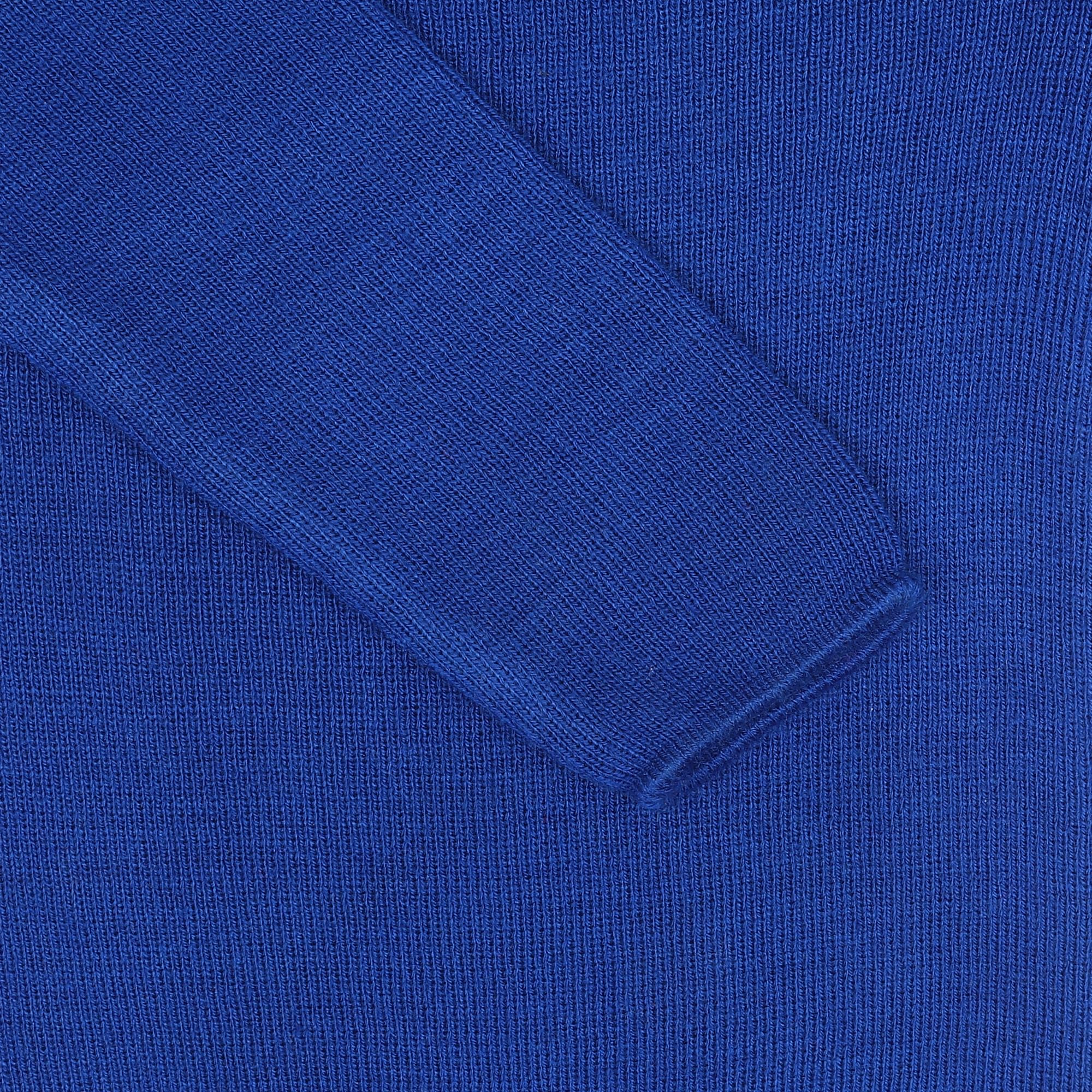 KNITCO Boy's Acrylic Round Neck Sweater (T/N Plain skivi_Royal Blue_8 Years-9 Years) - Image 4 thumbnail