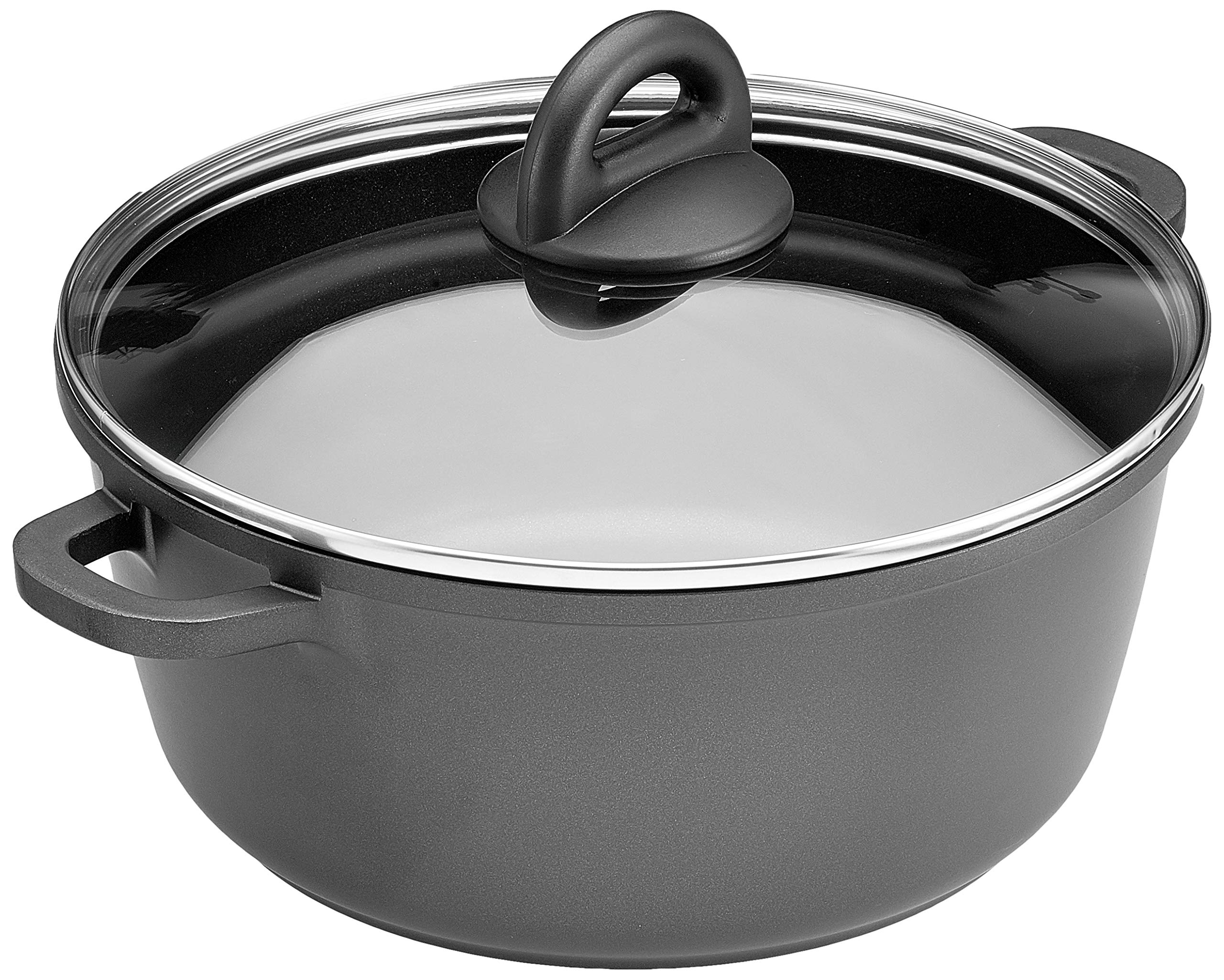 ELO Garnek Aluminium M+K Black 24 cm Kitchen Plastic