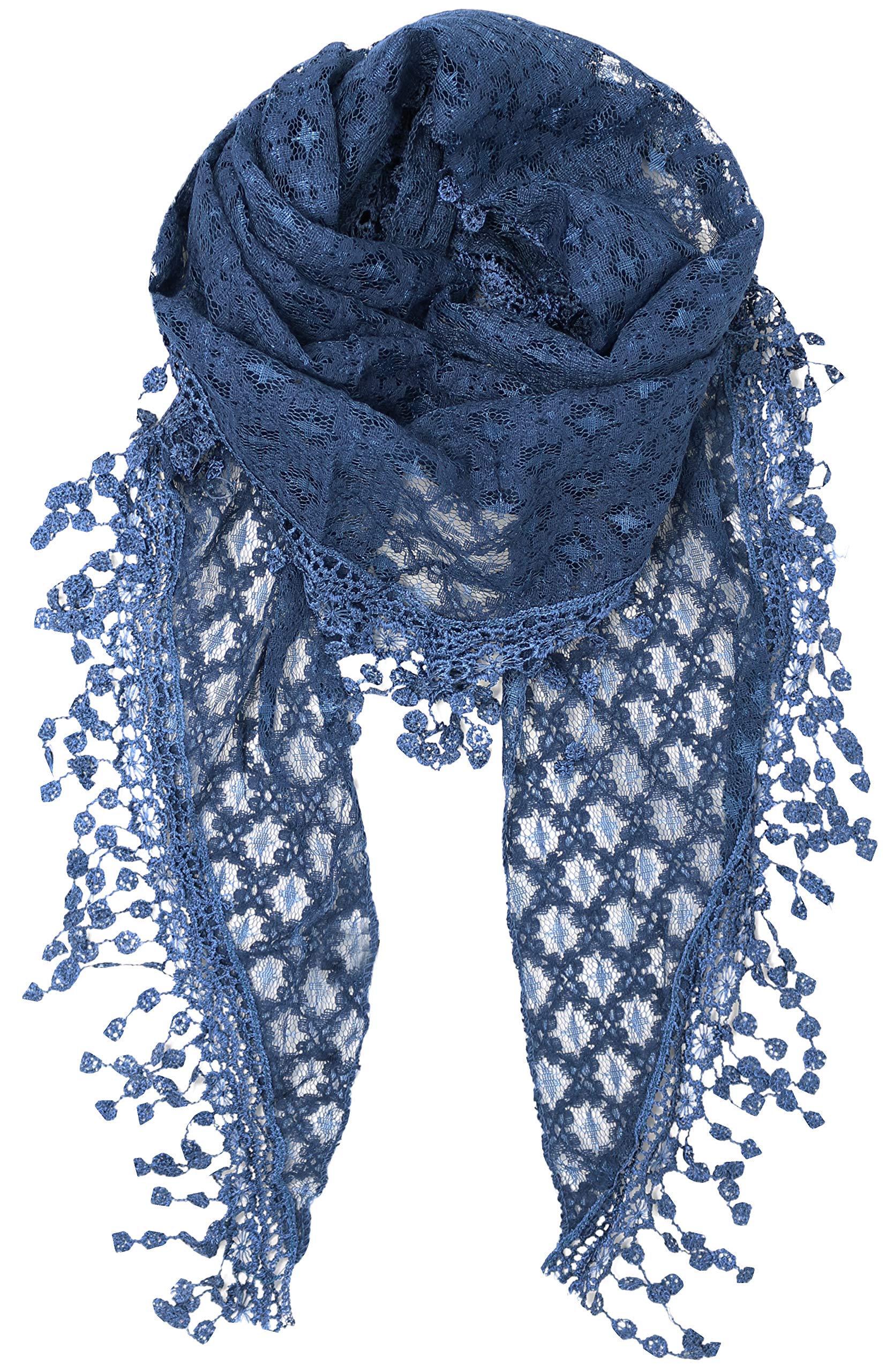 KMysticLace Triangle Sheer and Winter Scarf