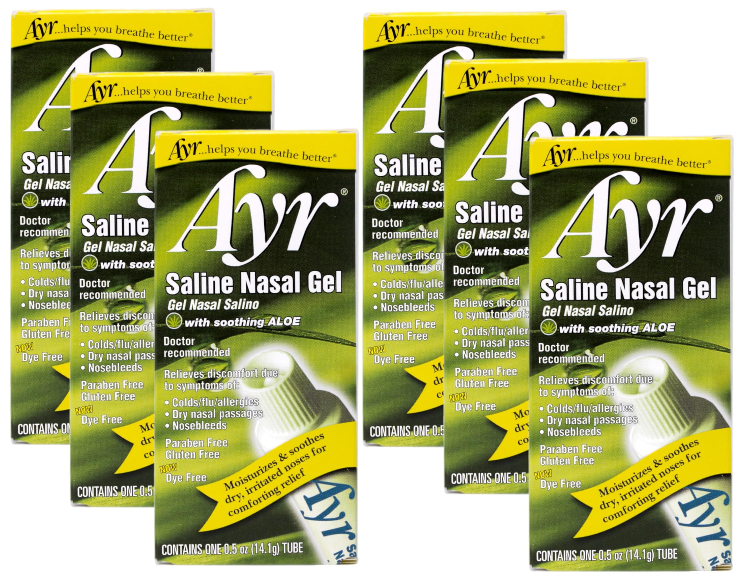 AYR NASAL GEL (Pack of 6)
